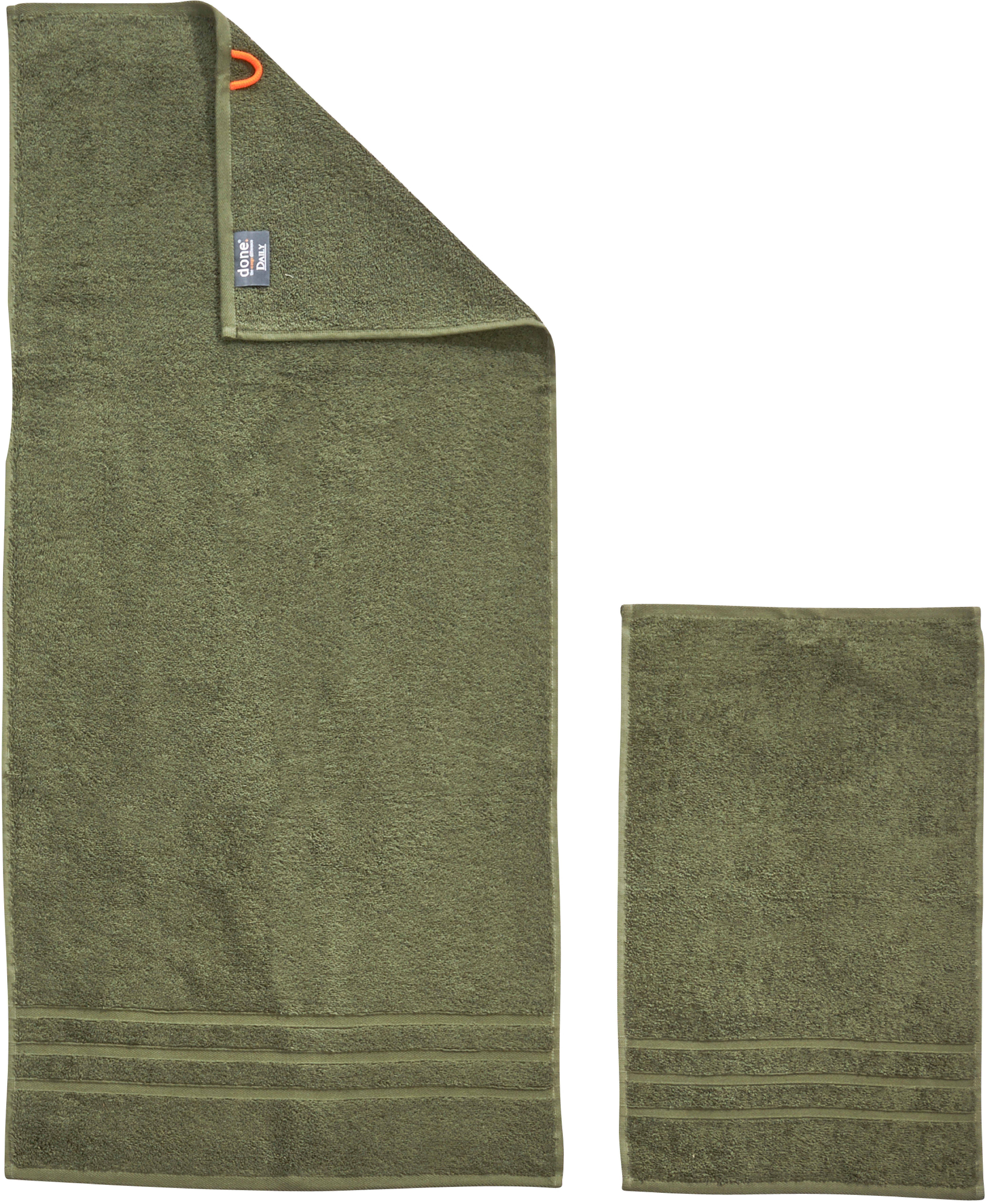 done.® Handtuch Set Daily Uni, Walkfrottier günstig online kaufen