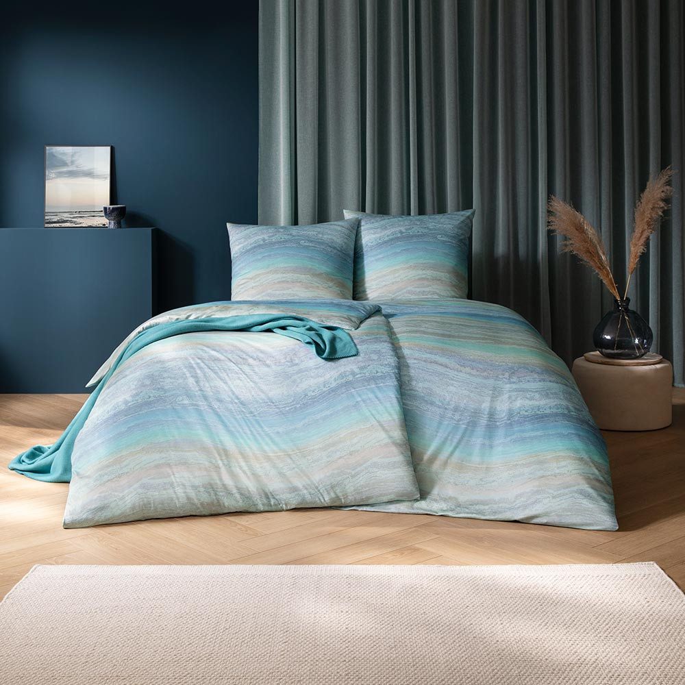 Estella Bettwäsche Maike, Mako-Interlock-Jersey, 2 teilig, Hochwertiger Mako-Interlock-Jersey