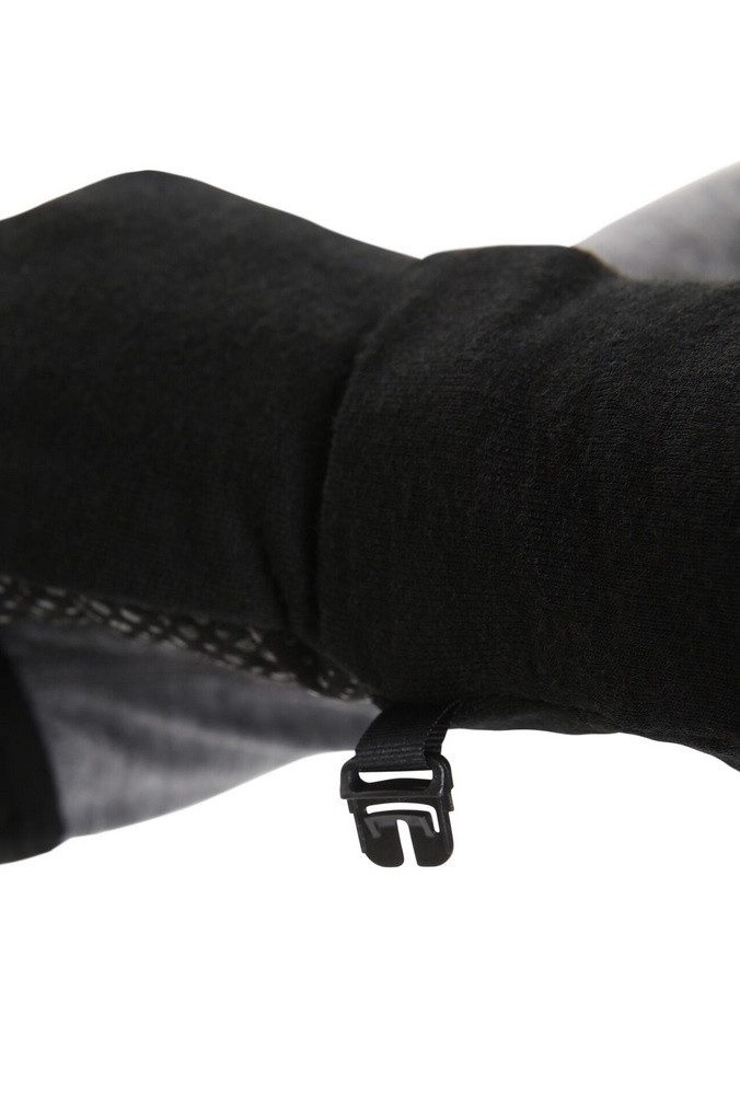 Icebreaker Multisporthandschuhe Winterhandschuhe Merino Quantum - touchscreenfreundlich - schwarz