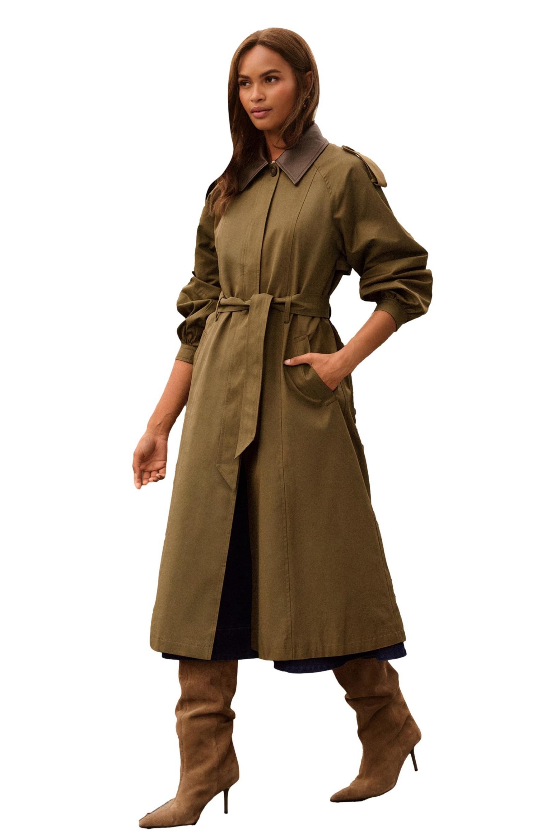 Love & Roses Trenchcoat Love & Roses Trenchcoat, Kurzgröße (1-tlg)