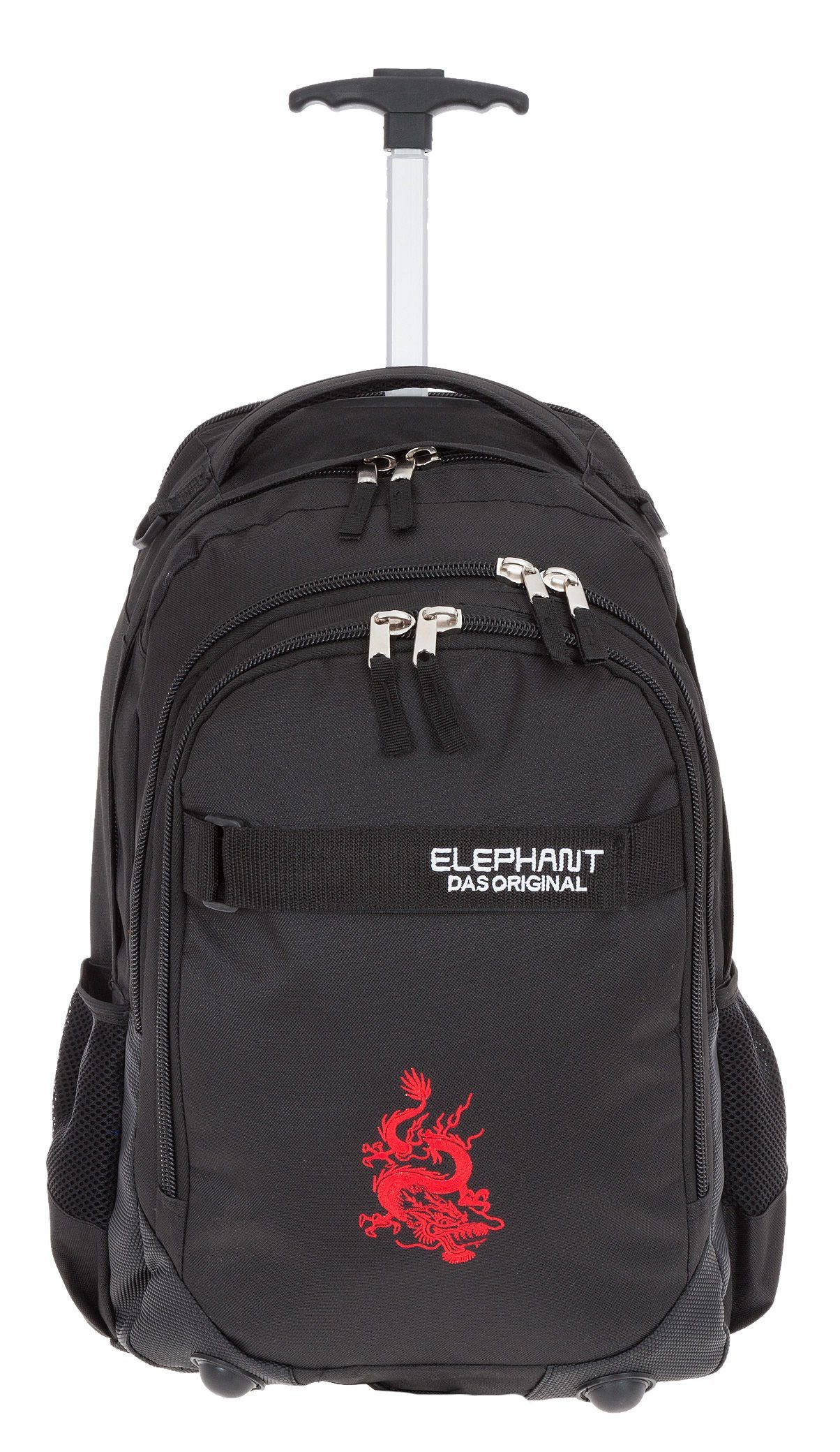 ELEPHANT Schulrucksack Trolley Hero Signature Schultrolley, Rucksacktrolley Schule Rucksack Rollen 3 Fächer Daypack Trolly – Bild 2 von 5