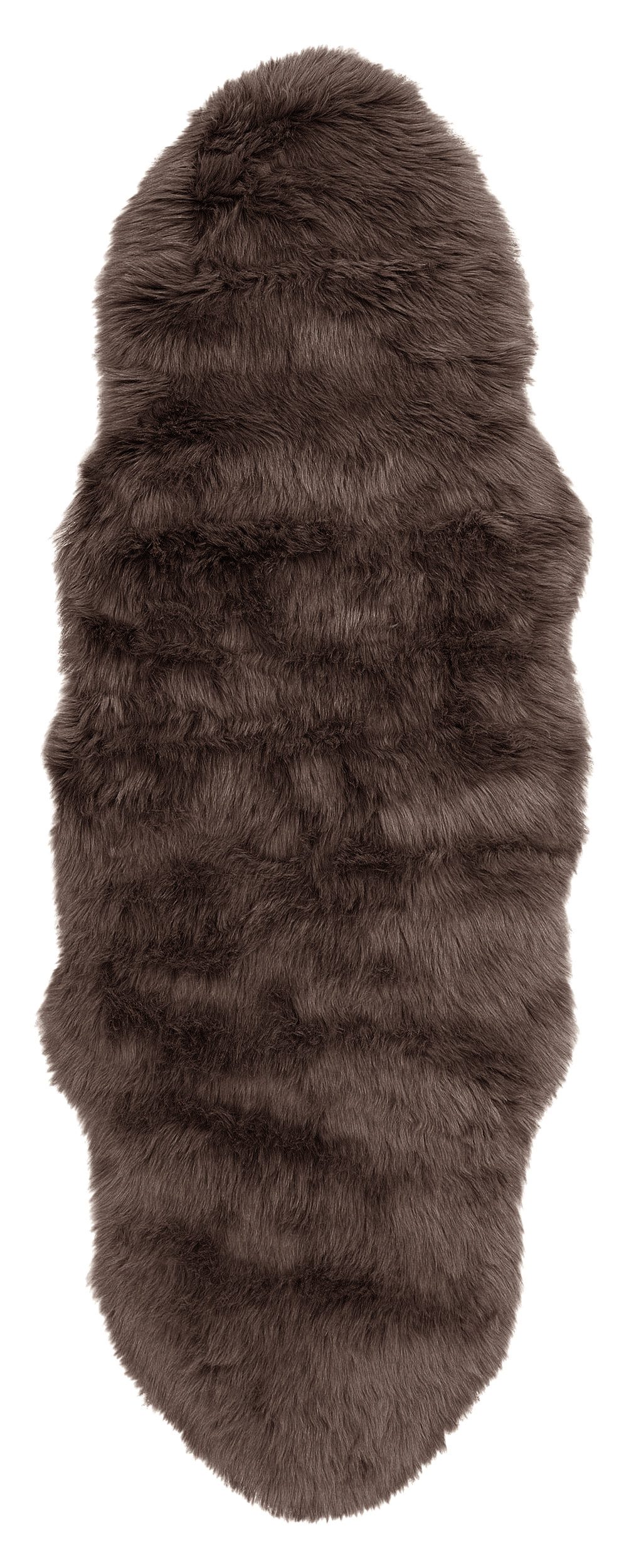 my home Hochflor-Teppich Valeria Fellteppich kuschelig, fellförmig, Höhe: 6 günstig online kaufen