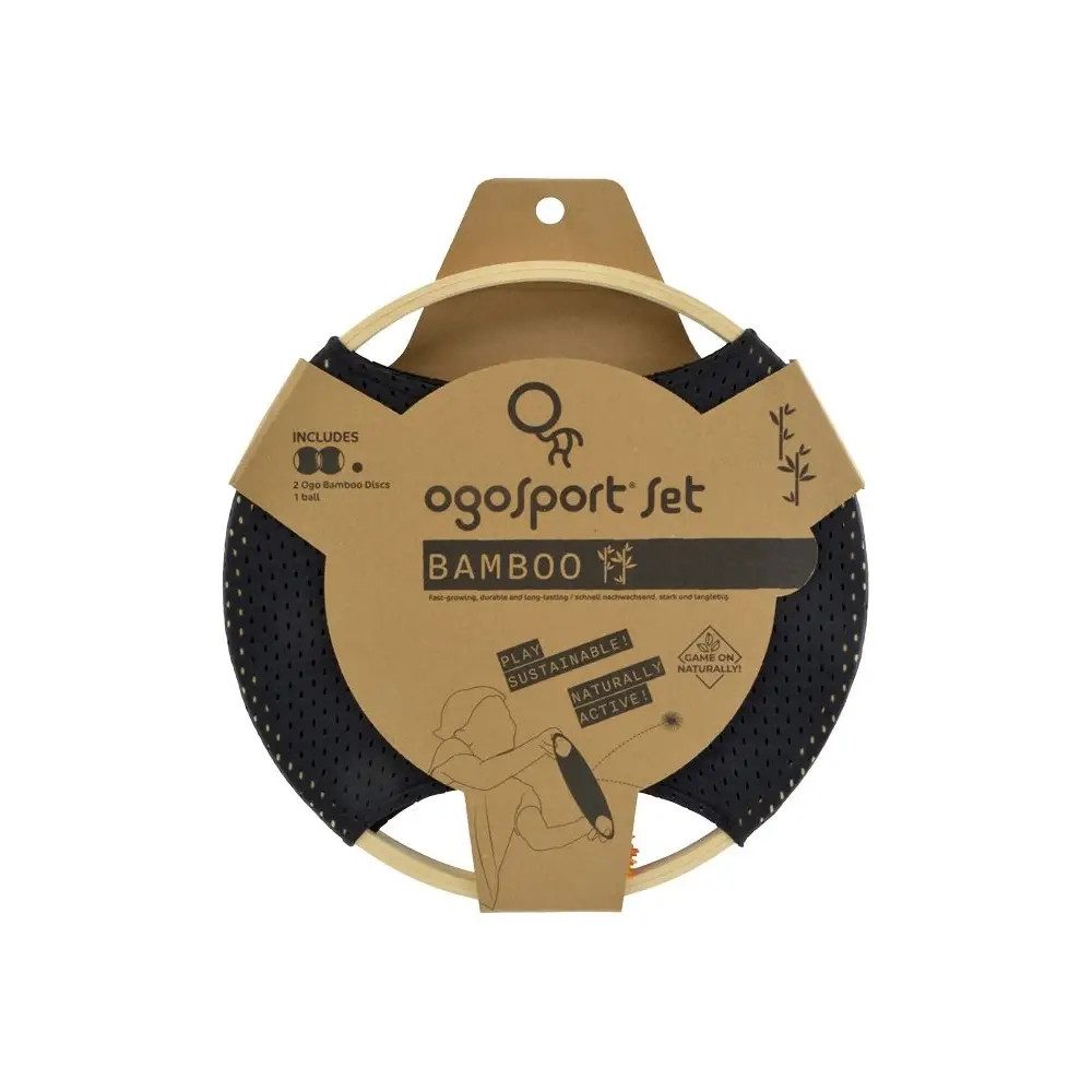Schildkröt Funsports Spiel Schildkröt Funsport - OGOSPORT Set BAMBOO, 2 Ogo discs + 2 OGO Bälle