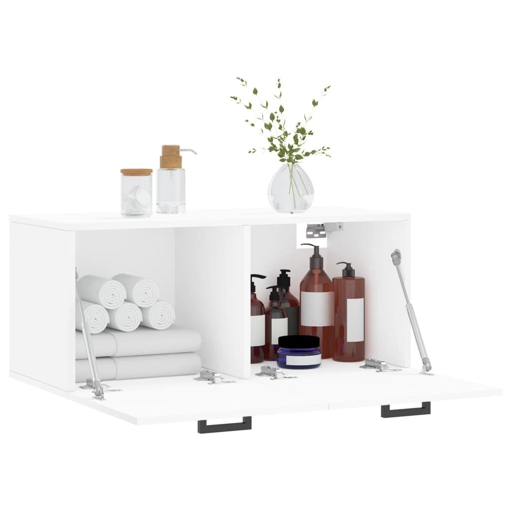 vidaXL Hängeschrank Wandschrank Weiß 80x36,5x35 cm günstig online kaufen
