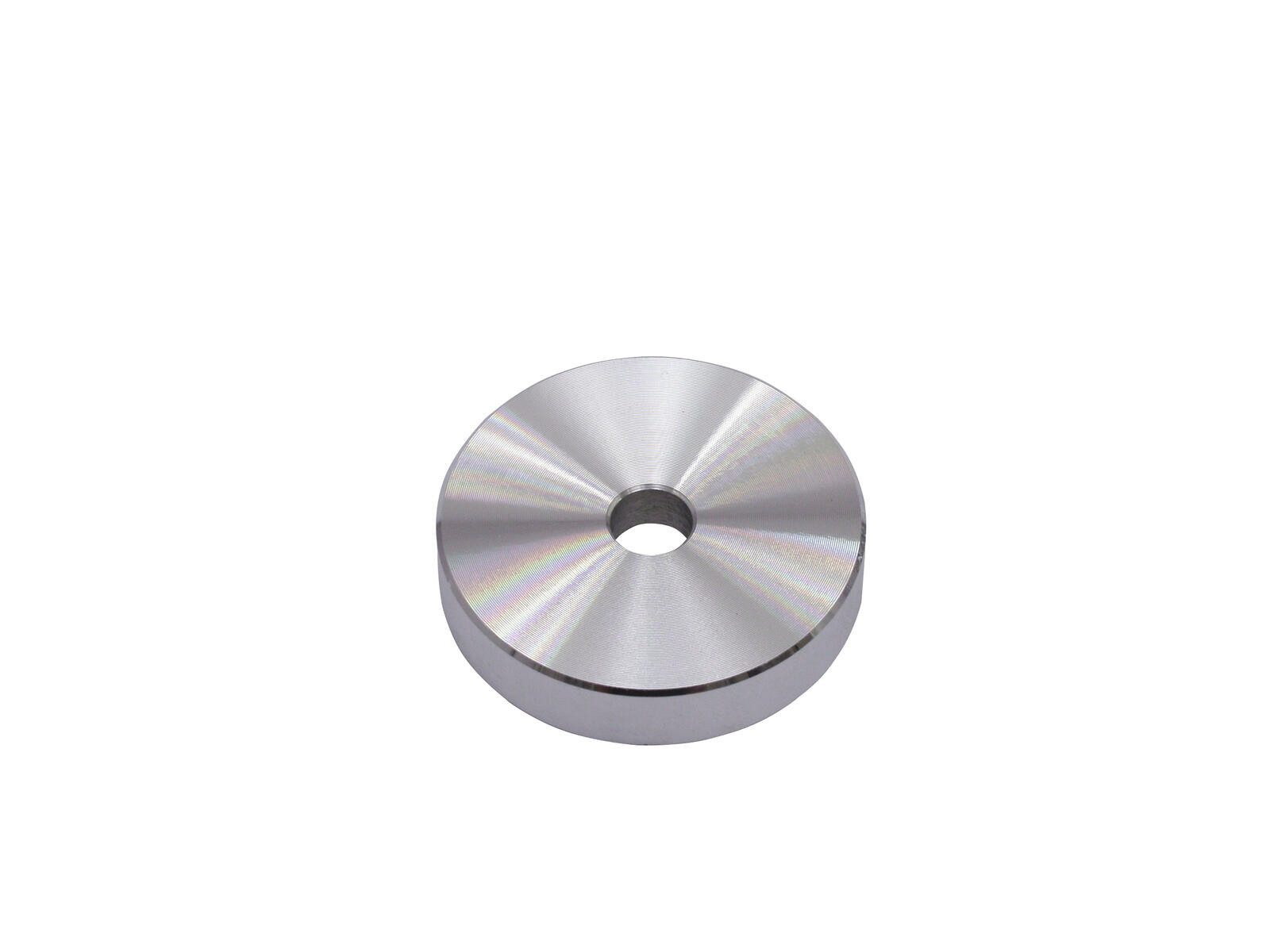 DJ Controller OMNITRONIC Puck Single-Mittelstück Aluminium silber