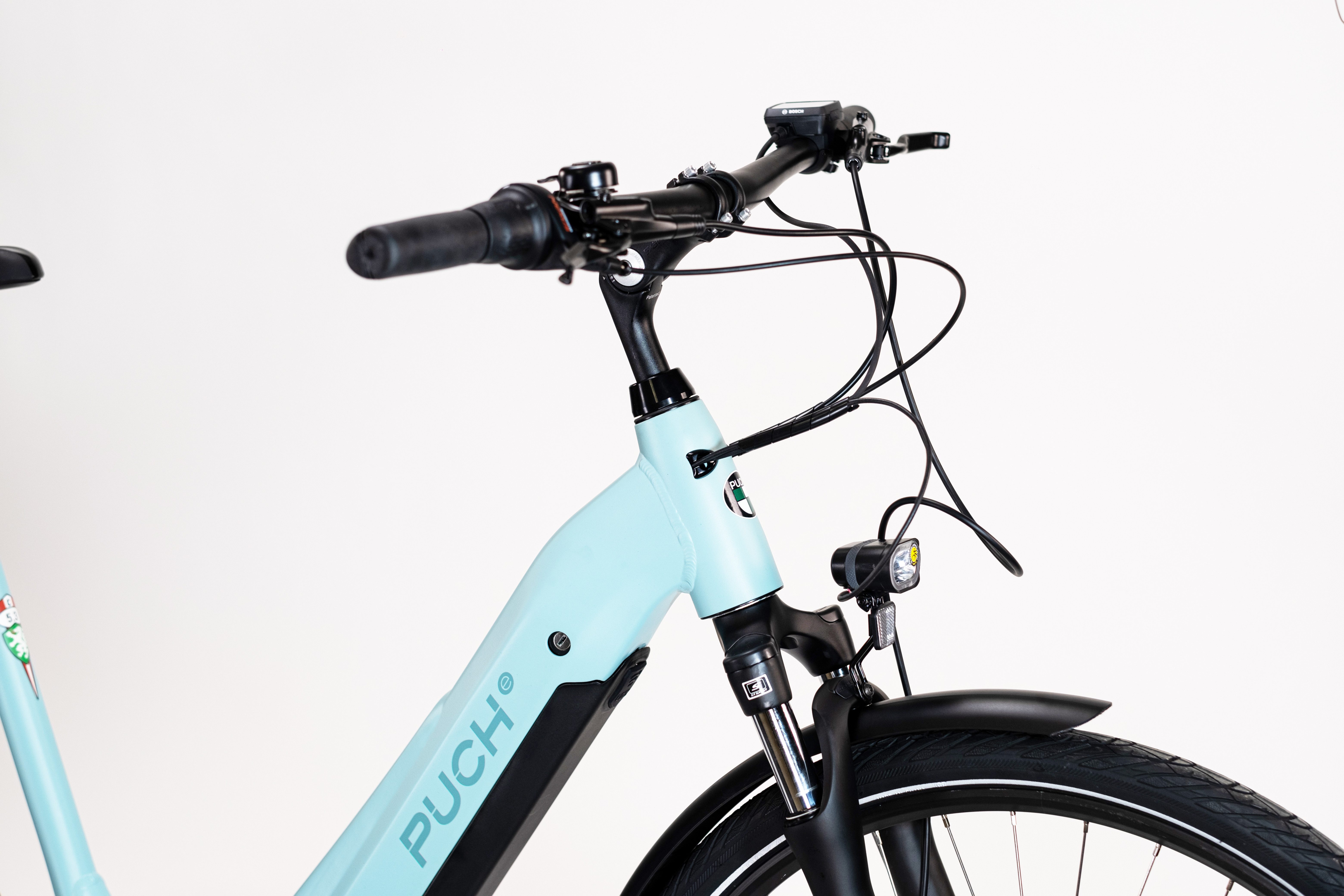 PUCH E-Bike Trekkingrad PUCH C5.3 NEXUS / BOSCH 500 Wh 28" grün 7-Gänge, 7 Gang Shimano Nexus Schaltwerk, Nabenschaltung, Mittelmotor, 500 Wh, BOSCH PERFORMANCE LINE 36 V/250 W, Mittelmotor