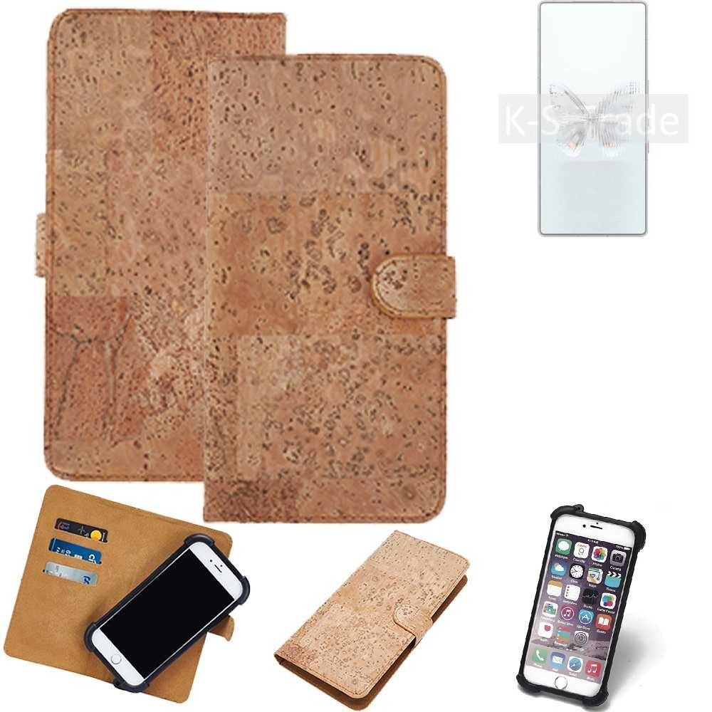 K-S-Trade Handyhülle für REDMAGIC 10 Pro+, Hülle - Kork Handyhülle Cover - Schutzhülle TPU Case Bumper in