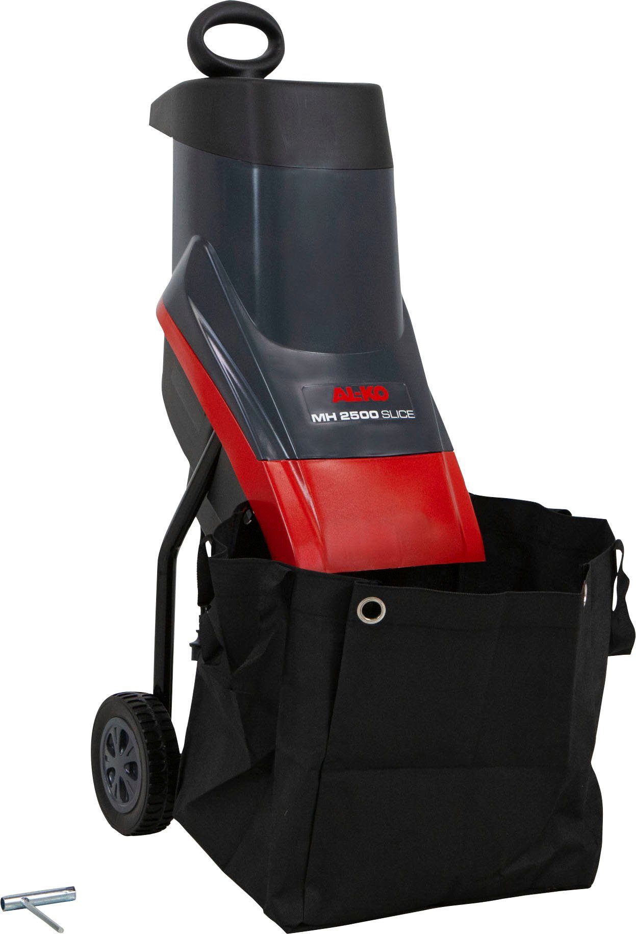 AL-KO Messerhäcksler Elektro-Messerhäcksler MH 2500 Slice, 4 cm max. Astdurchmesser, 2.500 Watt
