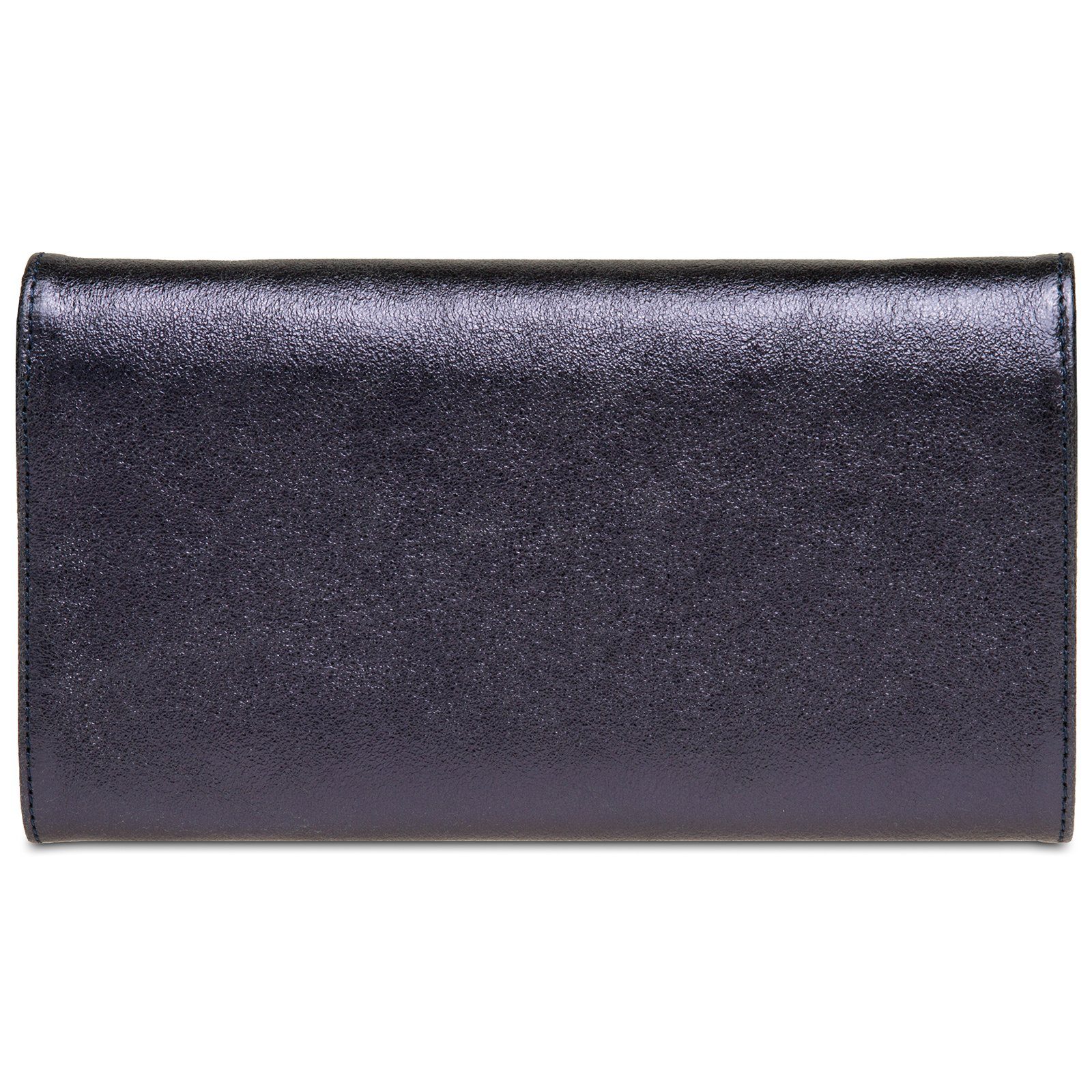 Caspar Clutch Abendtasche Metallic Leder Damen günstig online kaufen