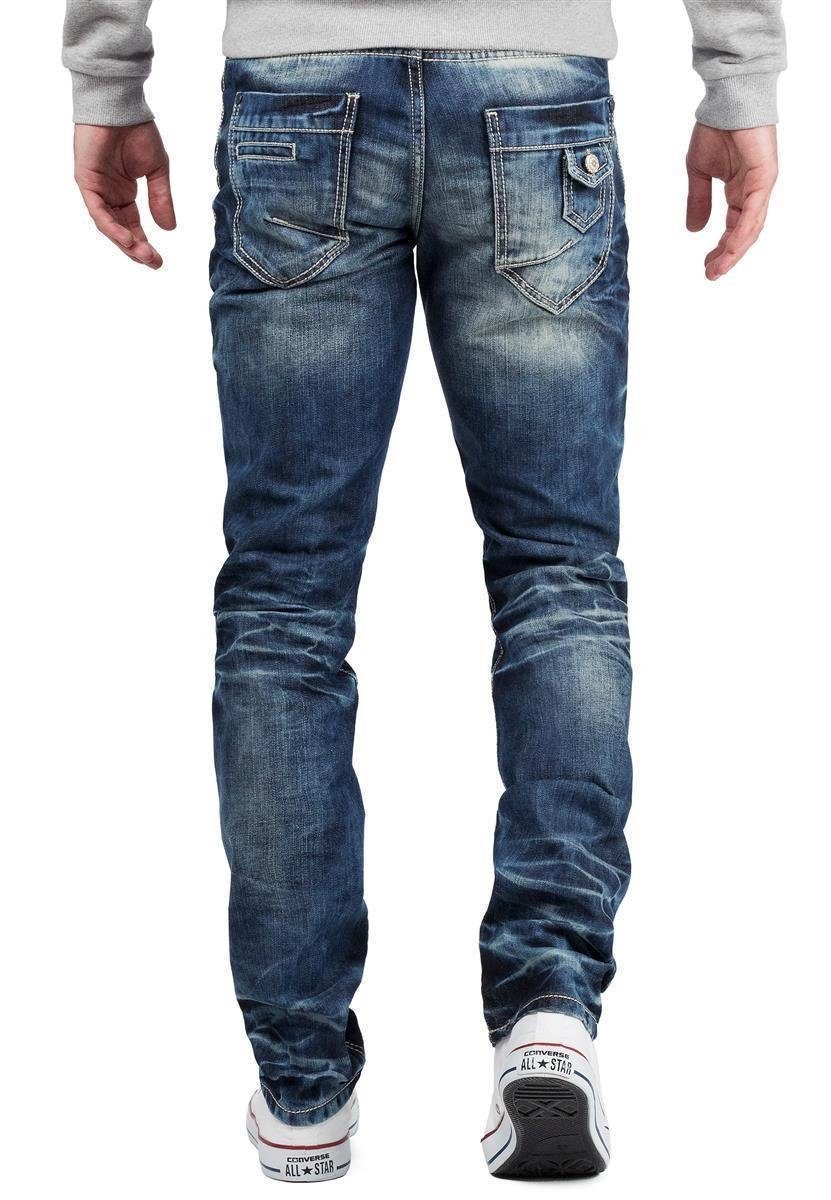 Cipo & Baxx Regular-fit-Jeans Herren Hose günstig online kaufen