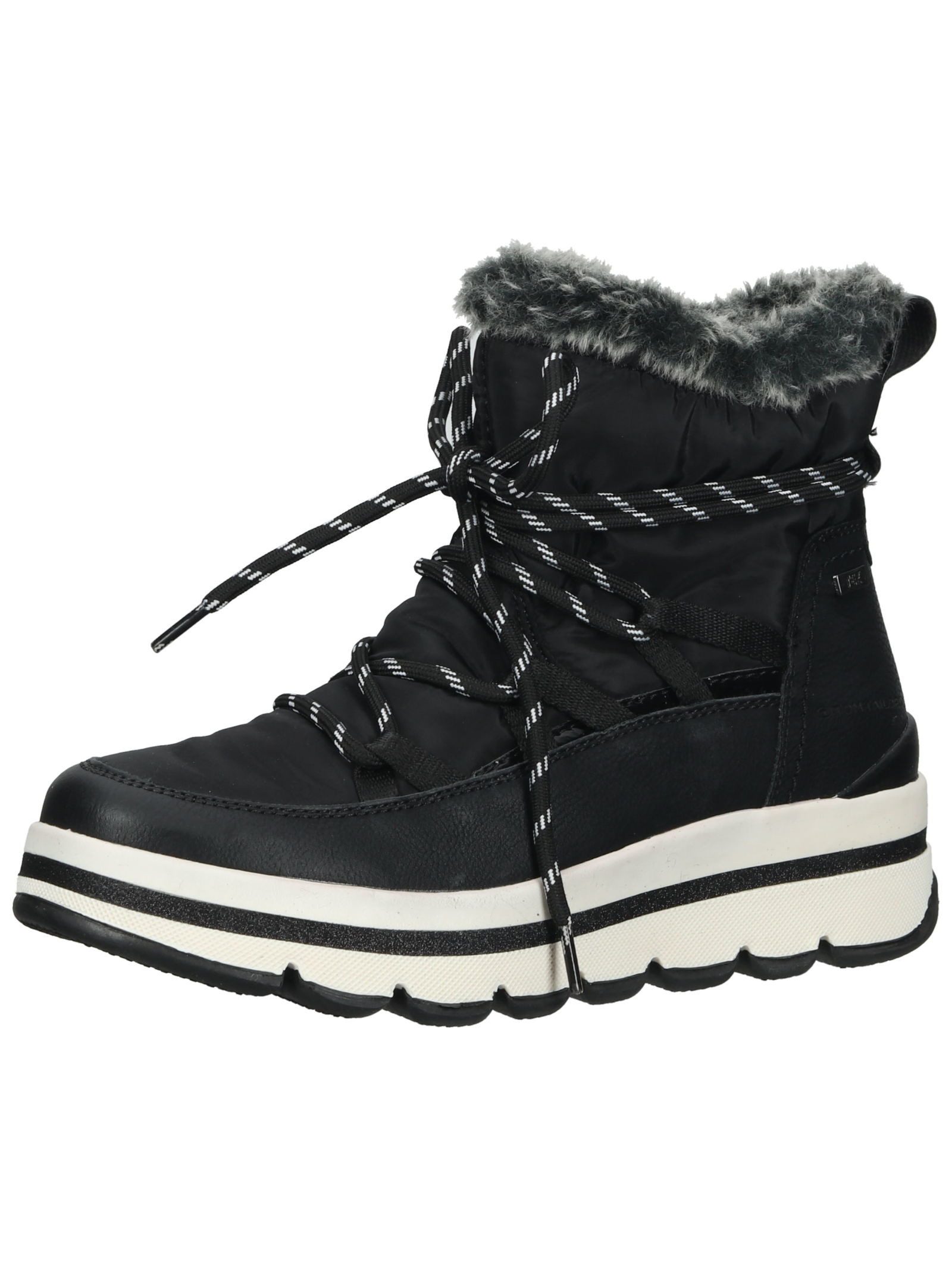TOM TAILOR Сапогиette Textil Schnürstiefelette