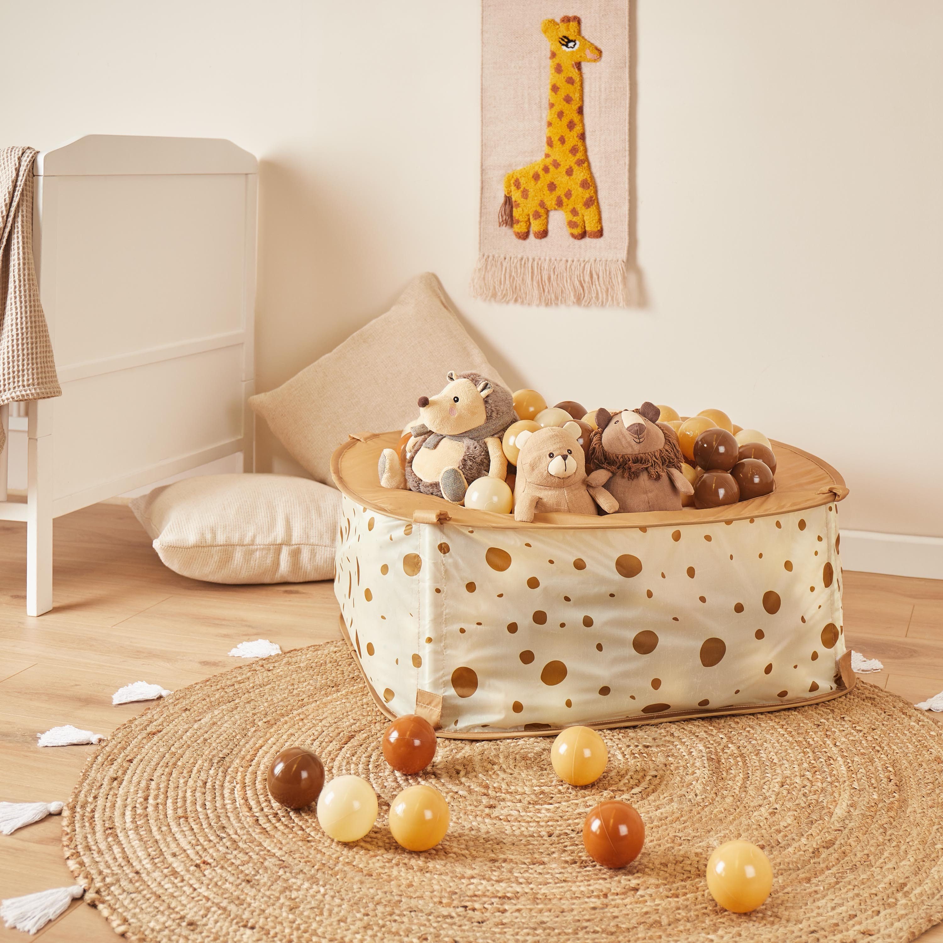 BIECO Spieltunnel Bieco Bällebad Pop up Dots inklusive 50 Bälle günstig online kaufen