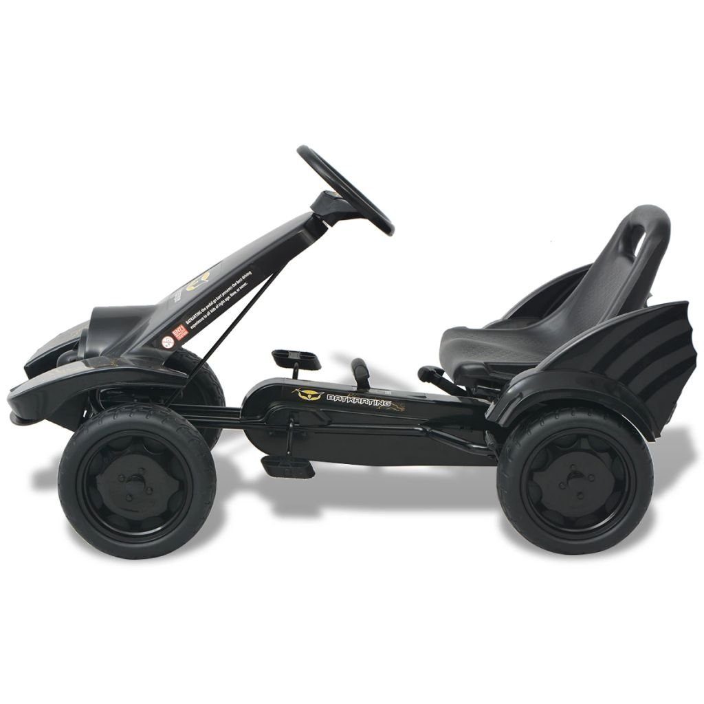 Tretfahrzeug Trampelauto vidaXL Go-Kart Pedal Tretfahrzeug Si verstellbarem Kinderfahrzeug