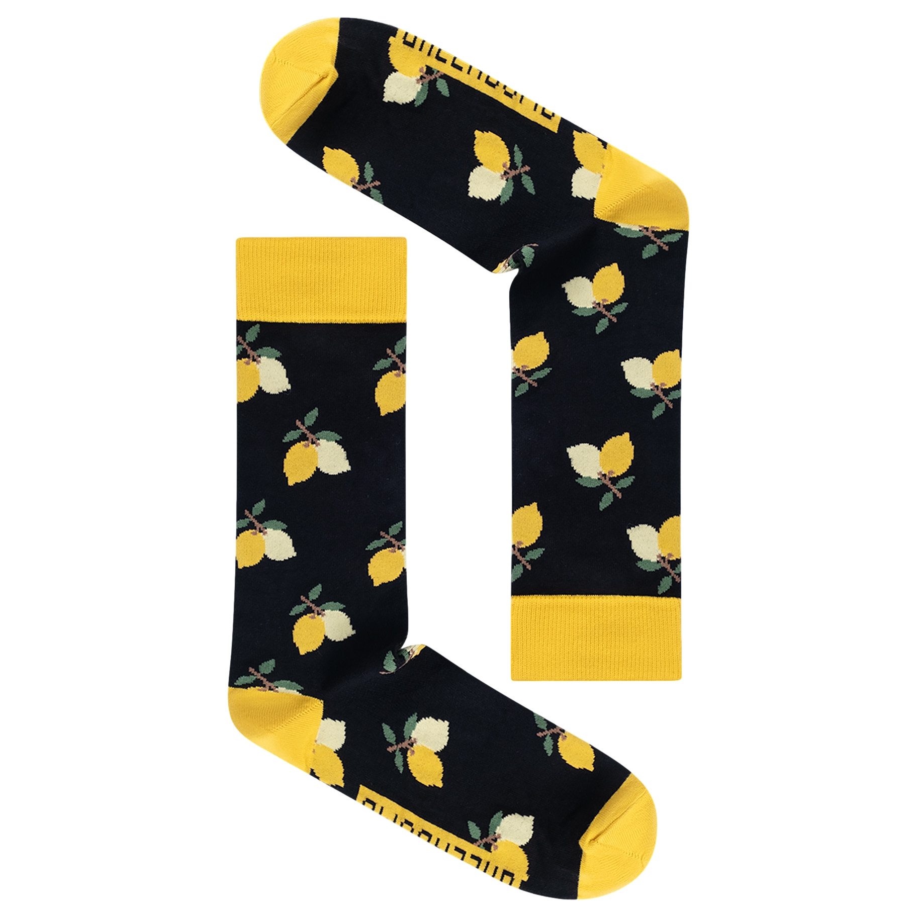 GREENBOMB Socken Lemons Black
