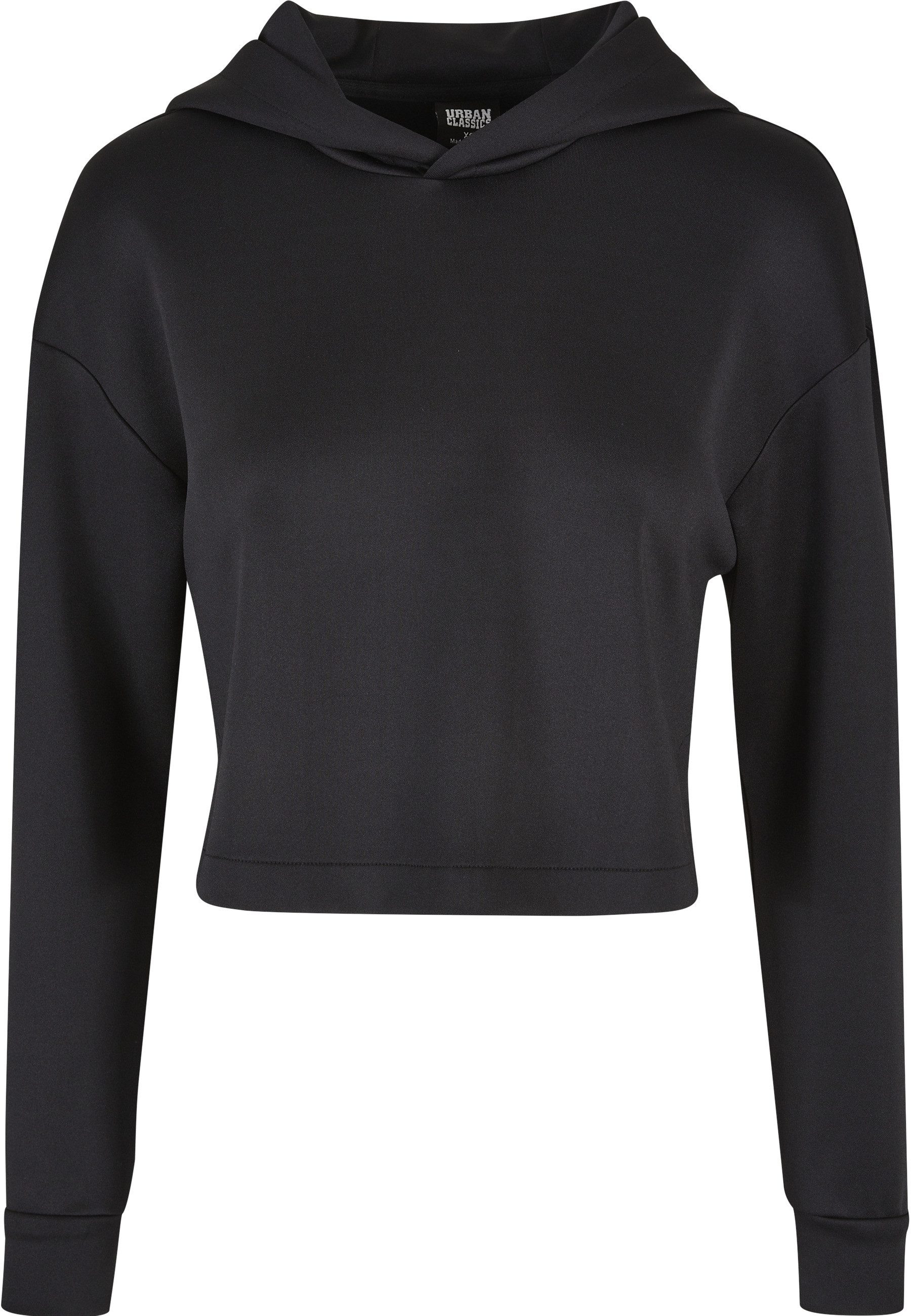 URBAN CLASSICS Hoodie Urban Classics Damen Ladies Short Scuba Hoody (1-tlg)