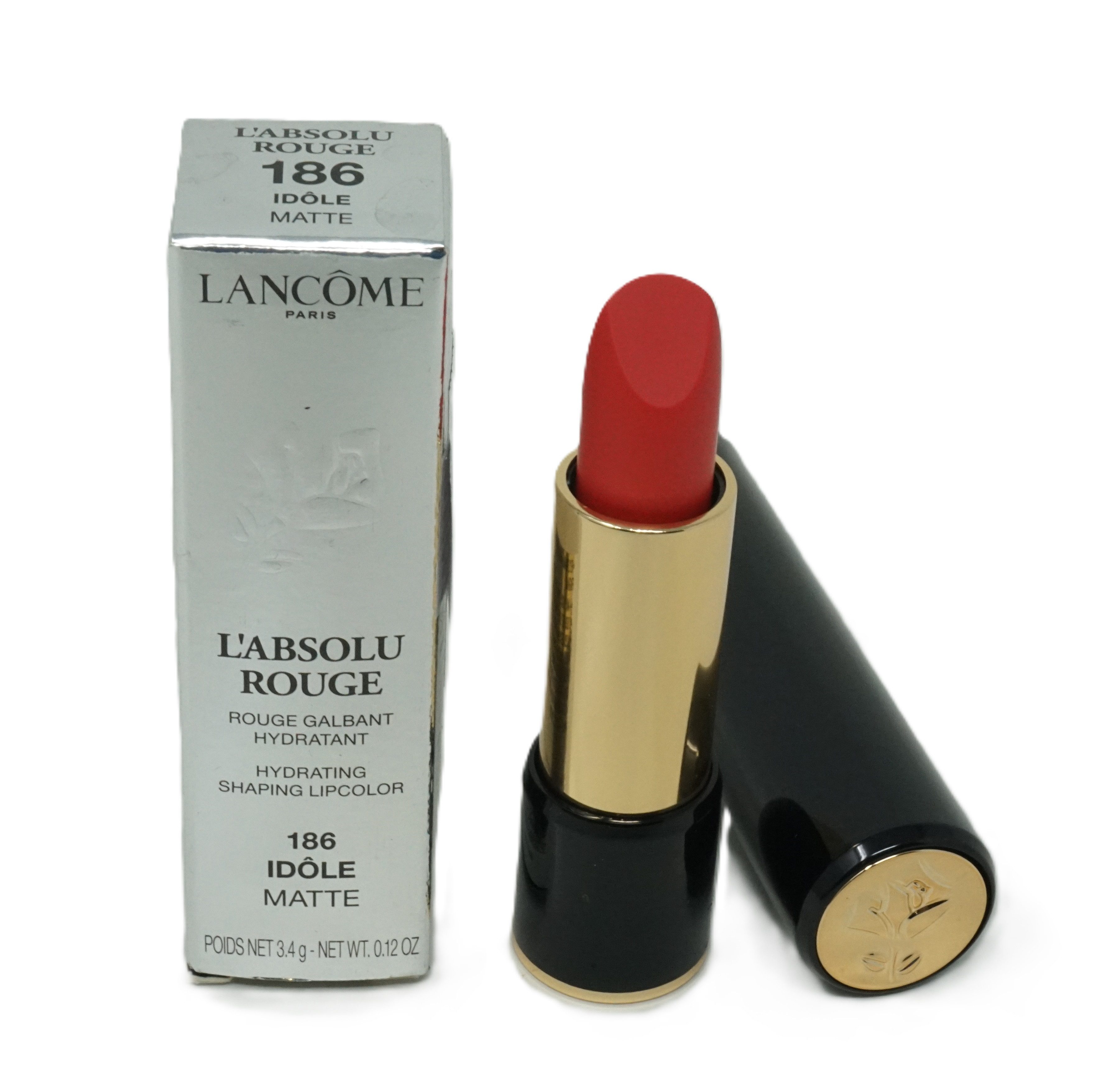 LANCOME Lippenstift Lancome L'Absolu Rouge Lippenstift Matte 186 Idole 3,4g