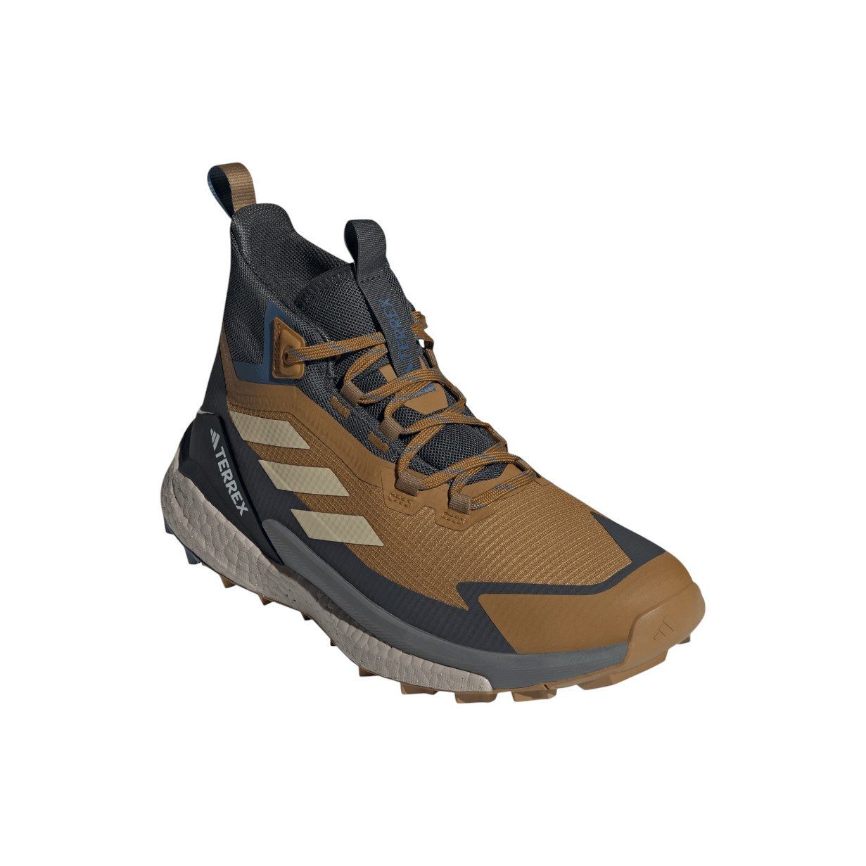 adidas Performance Wanderschuhe Terrex Free Hiker 2.0 GTX Hiking (wasserdicht) braun/grau Winterstiefel