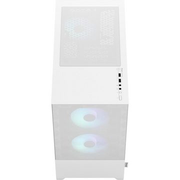 Fractal Design PC-Gehäuse Pop Mini Air RGB White TG Clear Tint