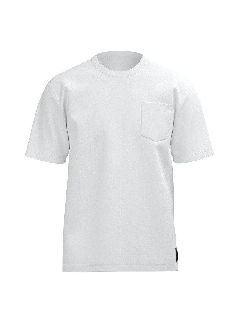 Trigema T-Shirt TRIGEMA T Shirt aus Biobaumwolle mit Brusttasche (1-tlg) günstig online kaufen