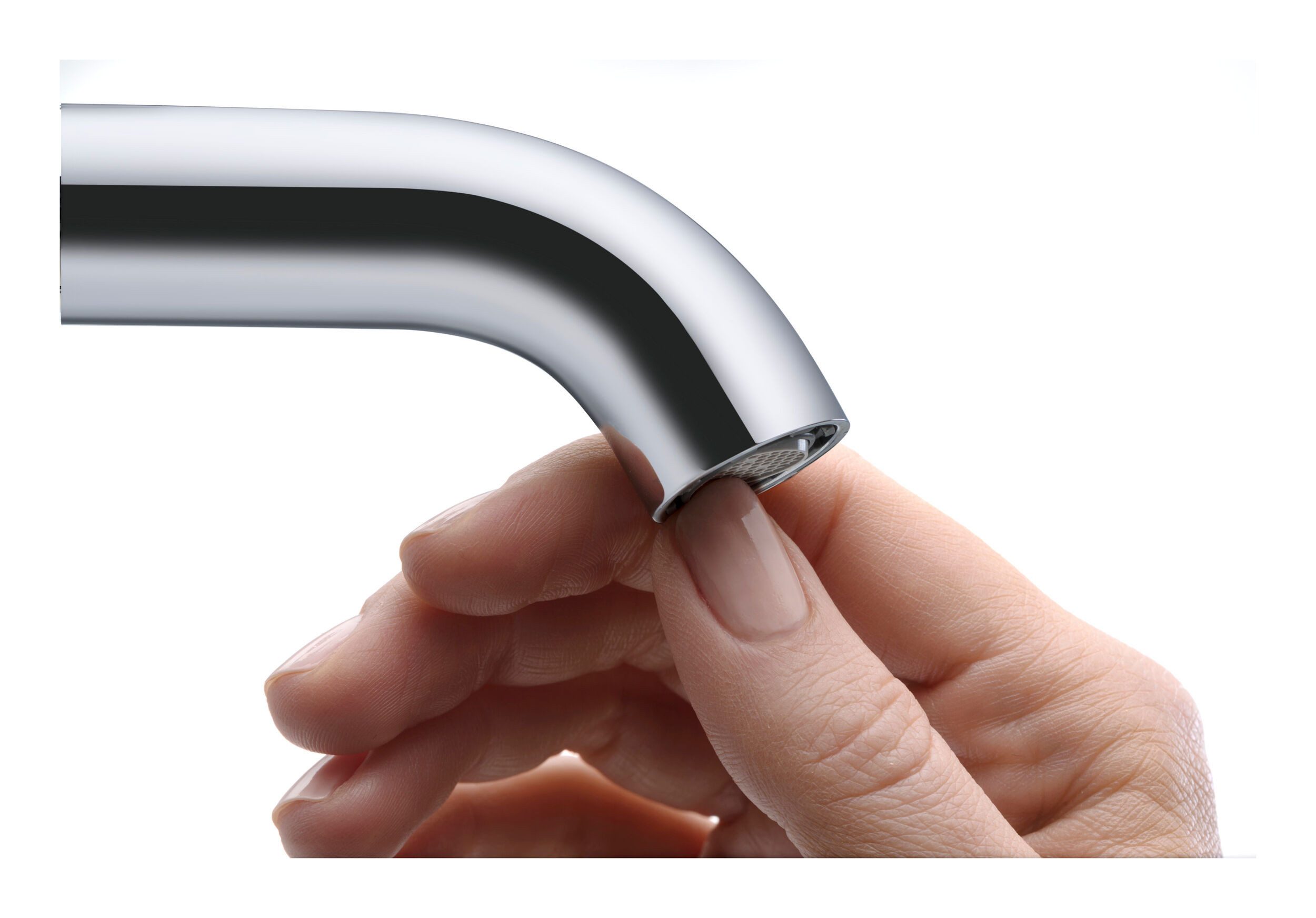 Duravit Waschtischarmatur C.1 Serie Ausladung 136 mm mit Zugstangen-Ablaufgarnitur