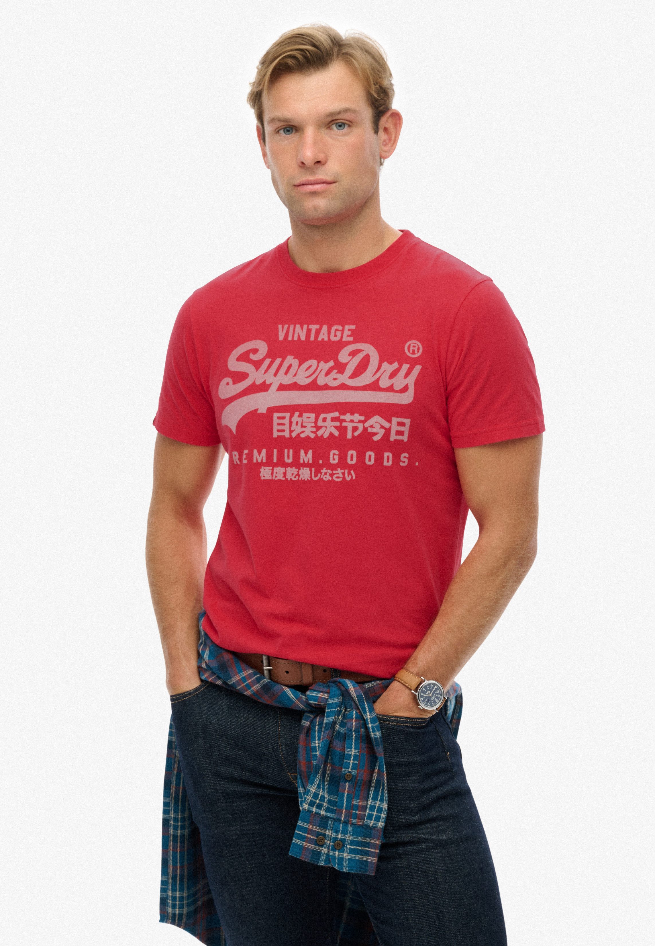 Superdry Rundhalsshirt VL CLASSIC TEE günstig online kaufen