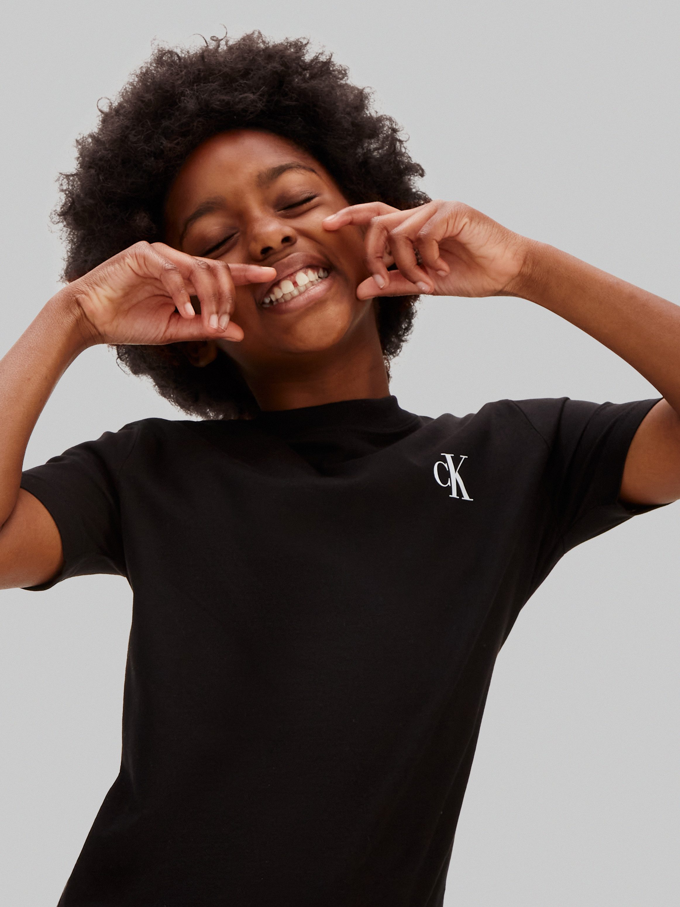 Calvin Klein Jeans T-Shirt MONO LOGO T-SHIRT Regular fit für Kinder, mit Logoschriftzug