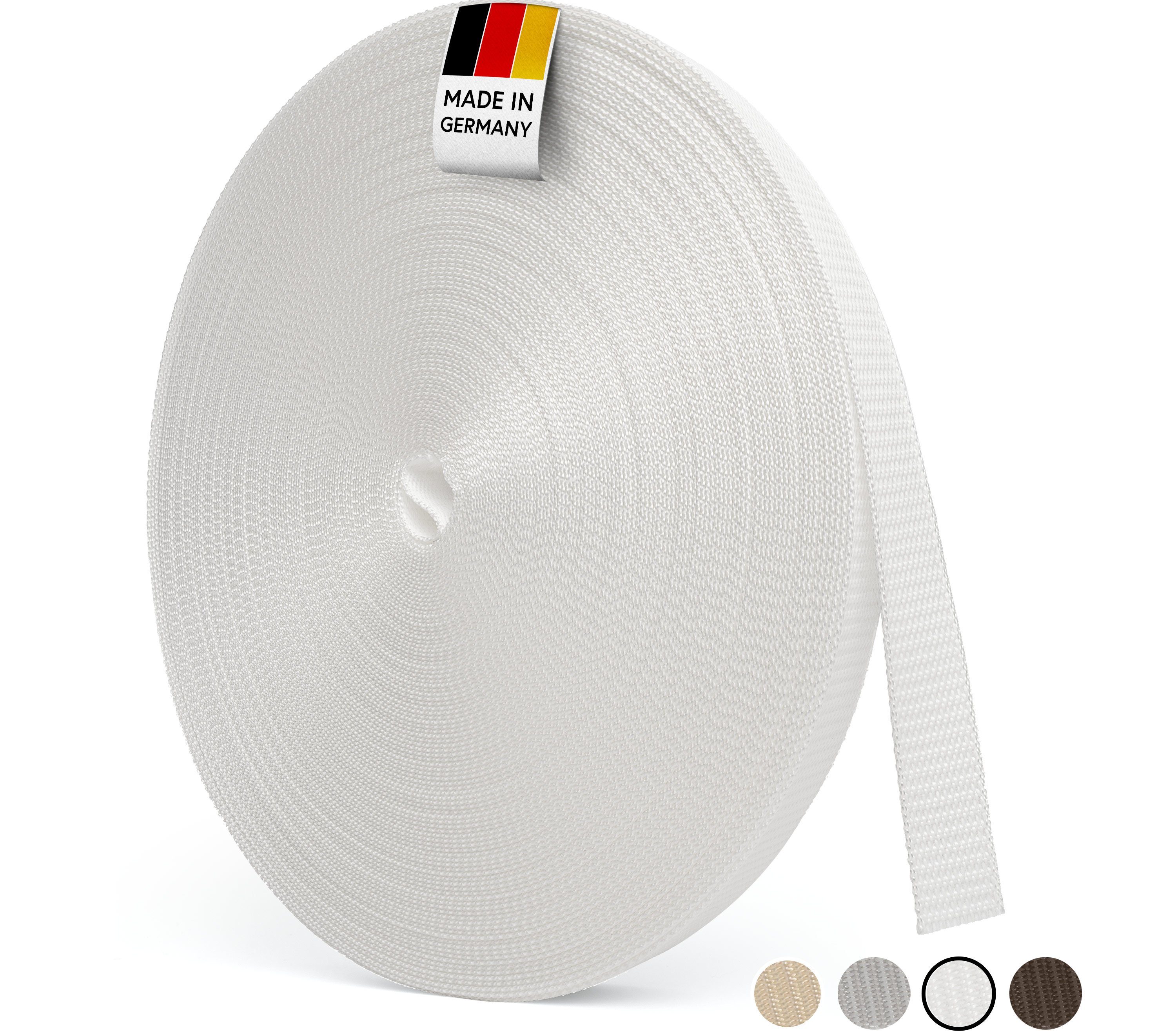 BAUHELD 50m Rollladengurt (14mm 18mm 20mm 23mm, [Made in Germany] Rolladeng günstig online kaufen