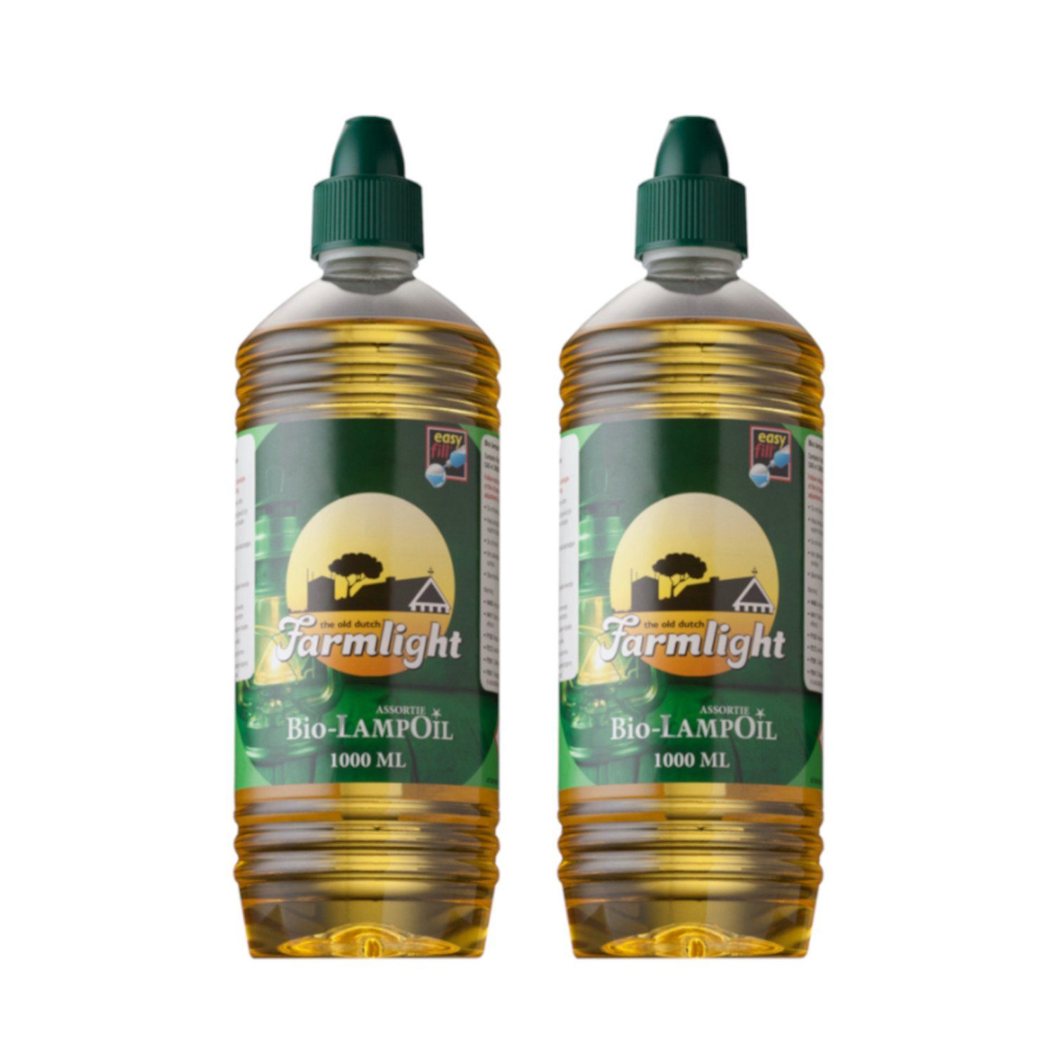 Moritz Lampenöl 2 Liter Bio Lampenöl gelb, verbrennt Rußfrei bei richige Dochteinstellung