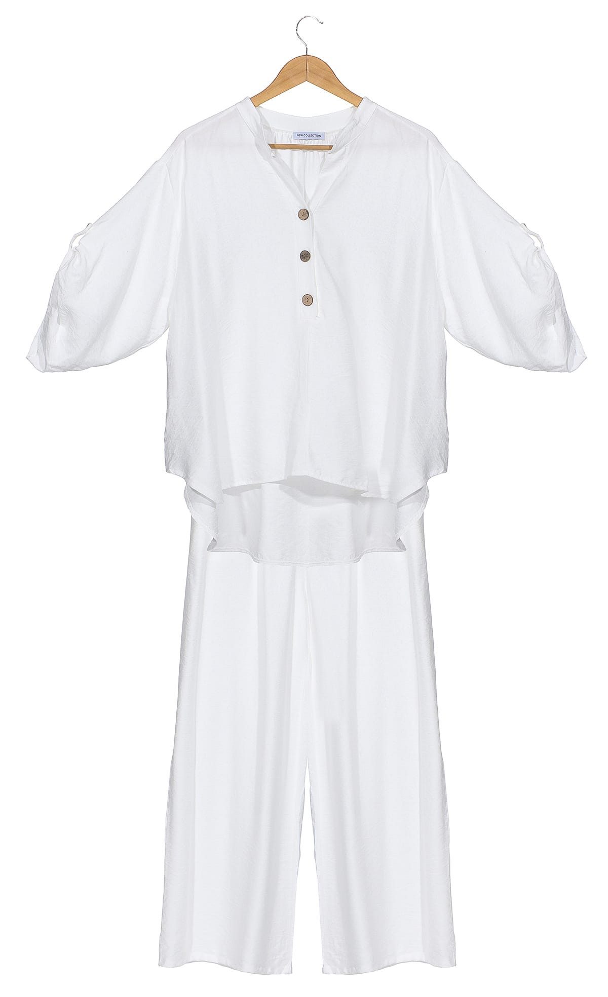 OriginalYou Culotte Damen Sommer Bluse Tunika mit Culotte Schlupfhose Set b günstig online kaufen