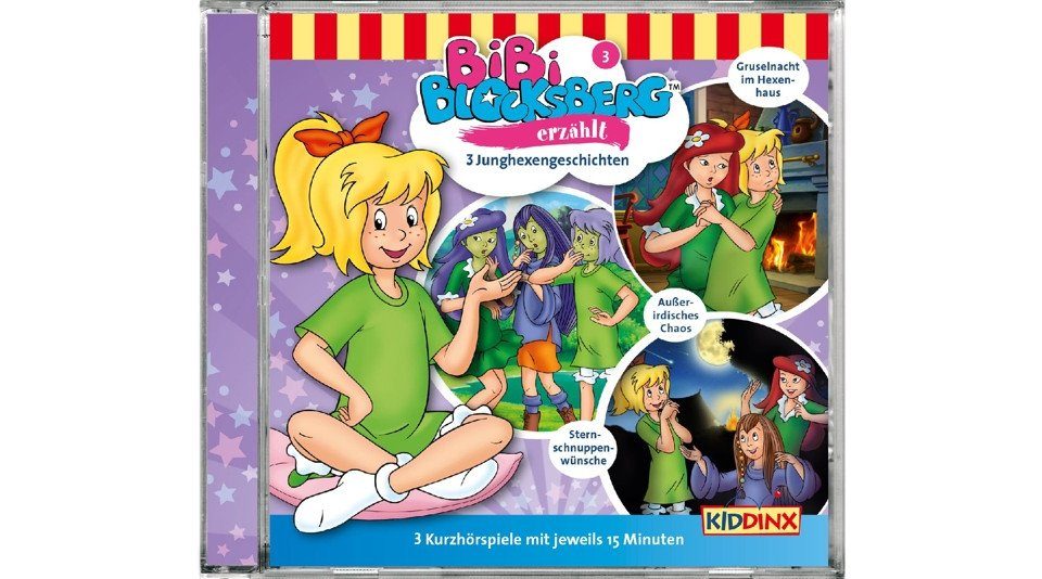 Hörspiel-CD Bibi Blocksberg erzählt F.03 - 3 Junghexengeschichten