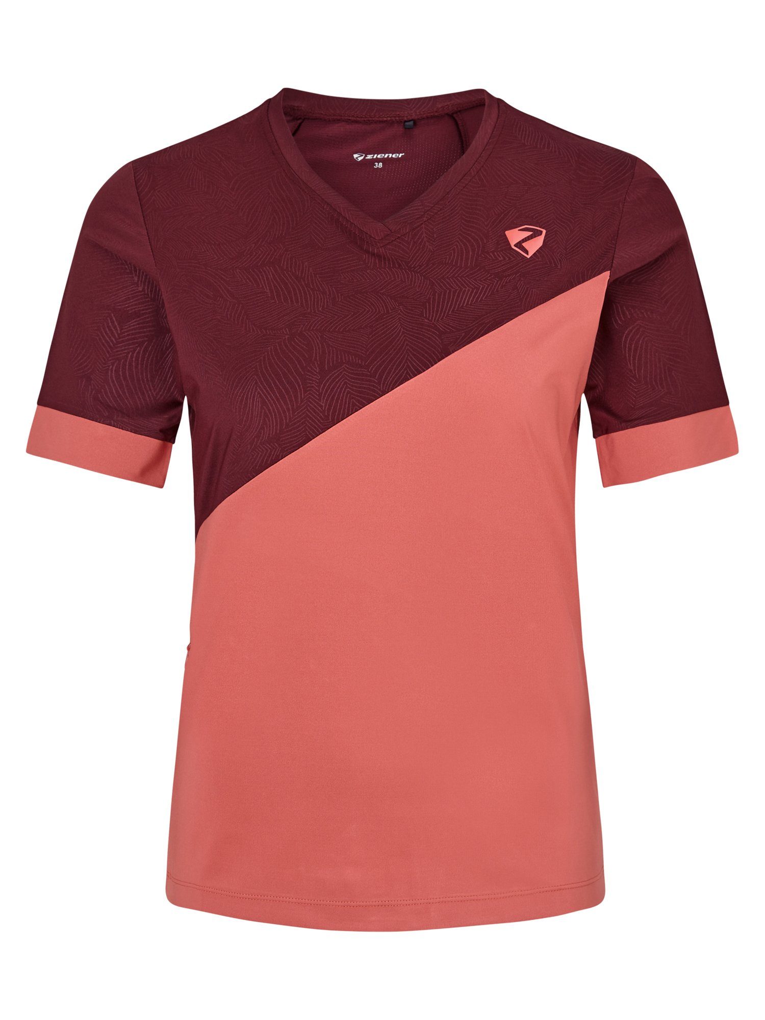 Ziener NAHALA rosa T-Shirt