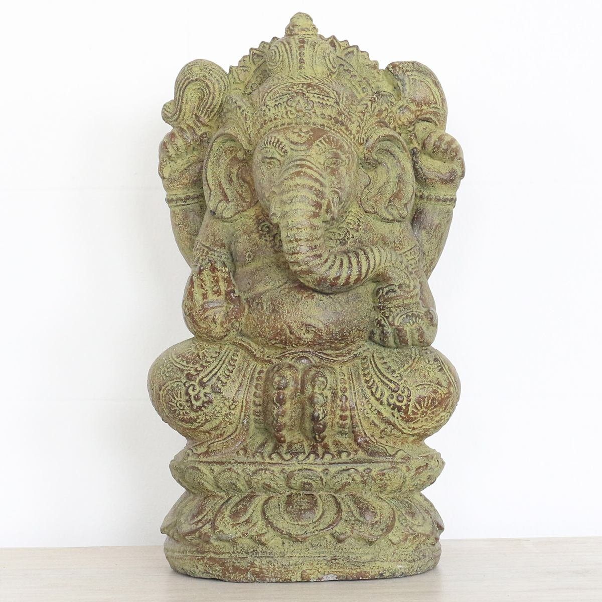 cm (1 Handarbeit St), Ursprungsland traditionelle 37 Oriental Dekofigur Herstellung in Galerie Steinfigur im Ganesha