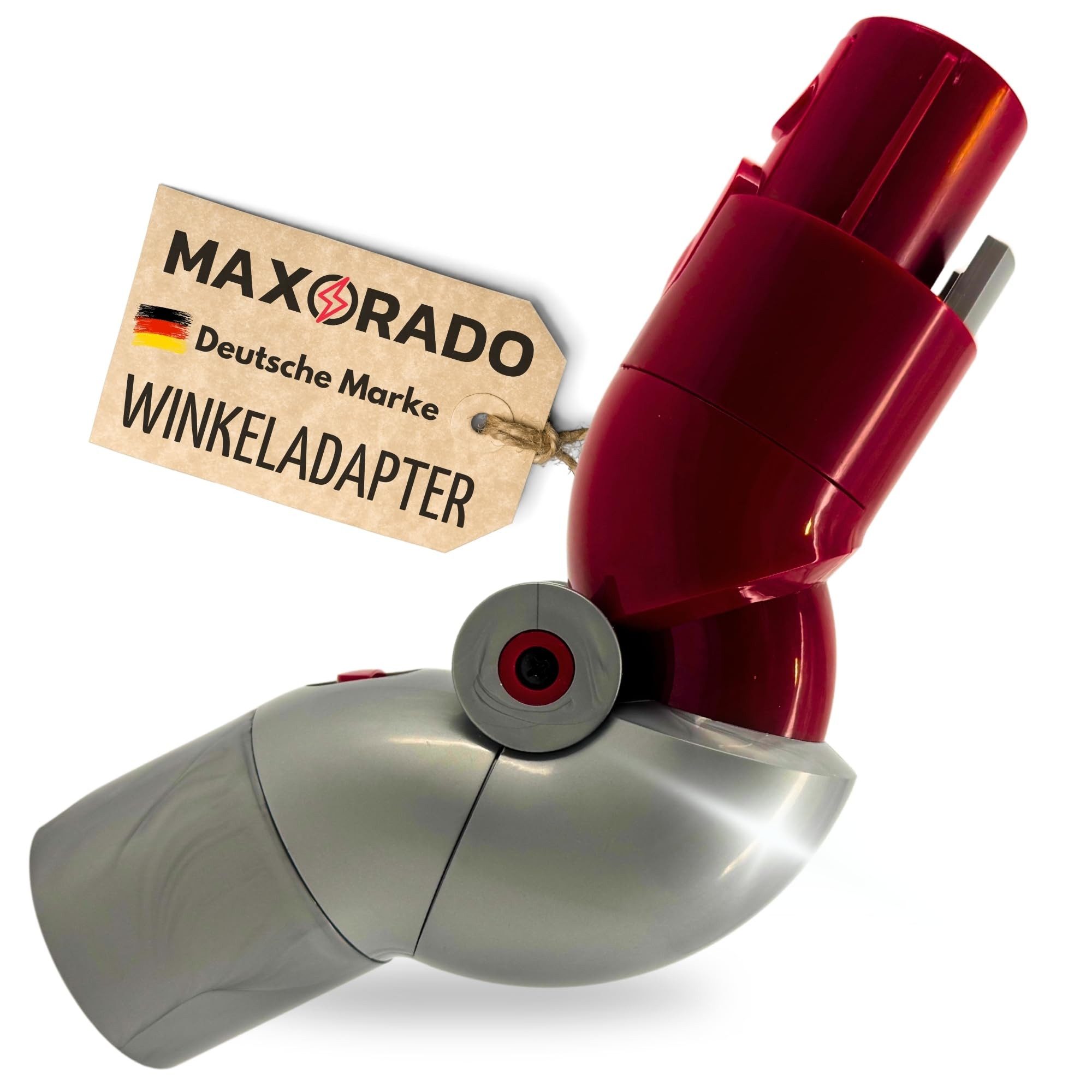 Maxorado Staubsauger-Verlängerungsrohr Winkeladapter Winkel Aufsatz für Dyson V7 V8 V10 V11 V15 Staubsauger, Zubehör für Akkustaubsauger Stabstaubsauger Stilstaubsauger, Biegeadapter Zubehör Ersatzteil Rohr