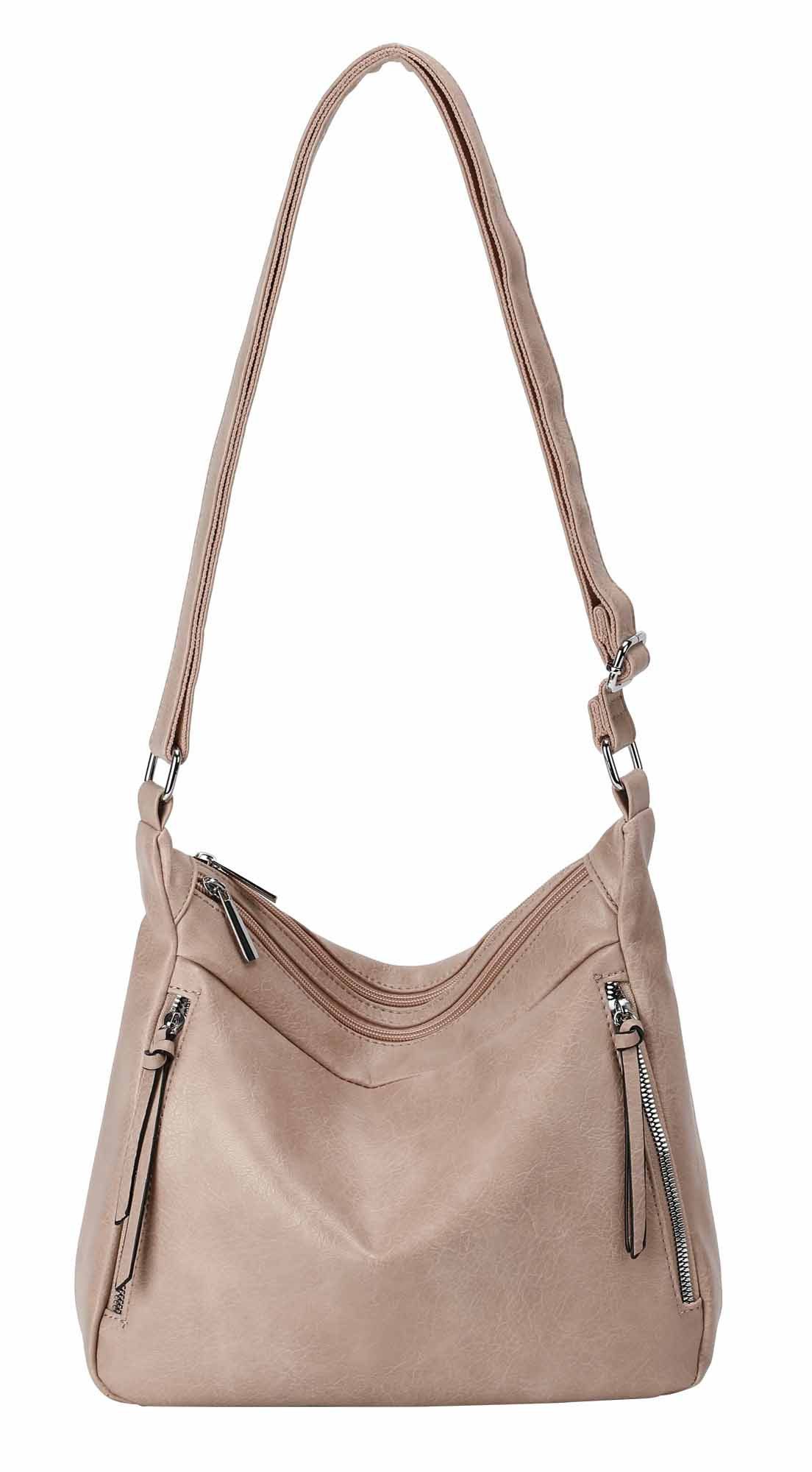 Schultertasche Damen Tasche Shopper Crossbody Handtasche Umhängetasche Beuteltasche