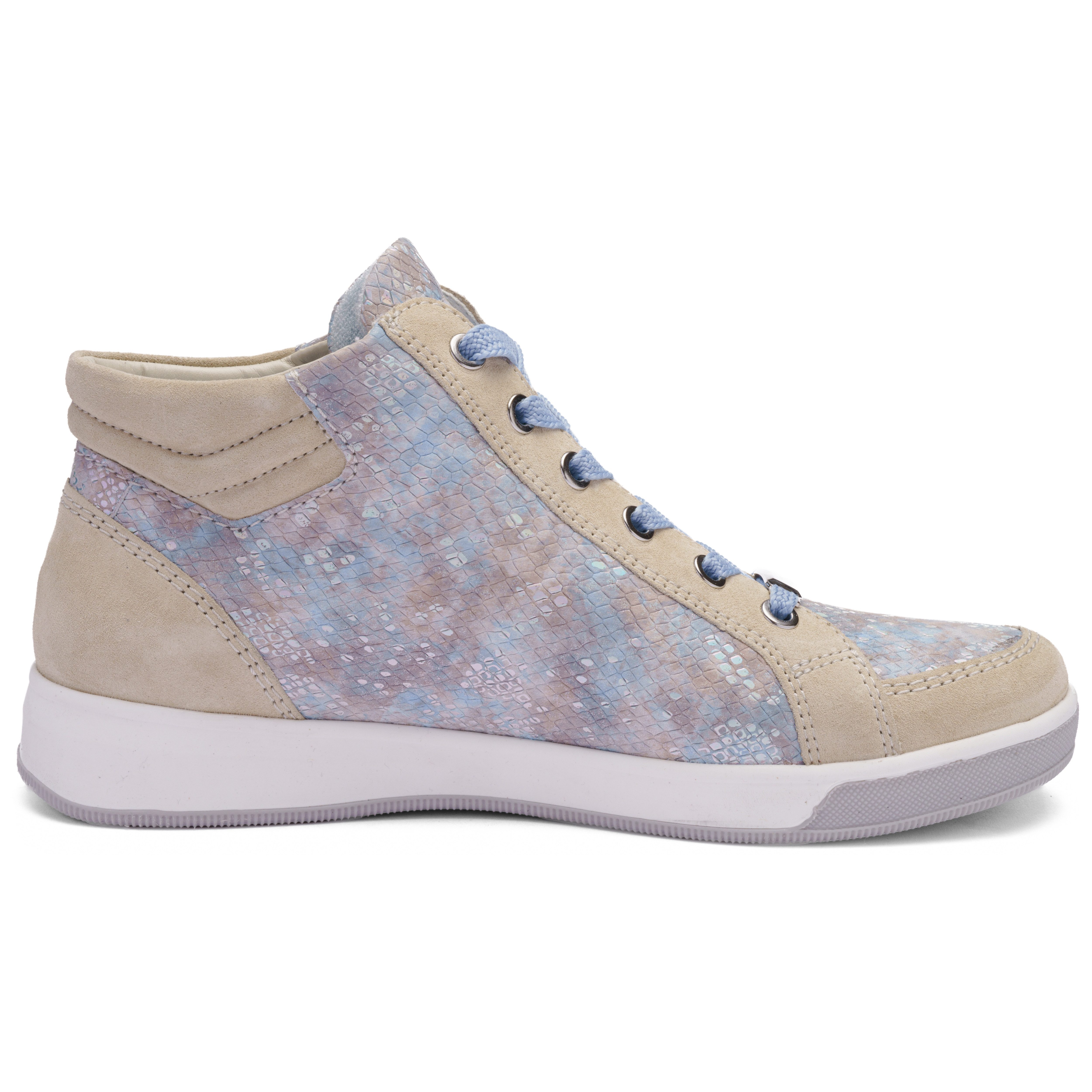 Ara ROM Sneaker, Freizeitschuh, High-Top-Sneaker, Schnürschuh in Schuhweite G (weit)