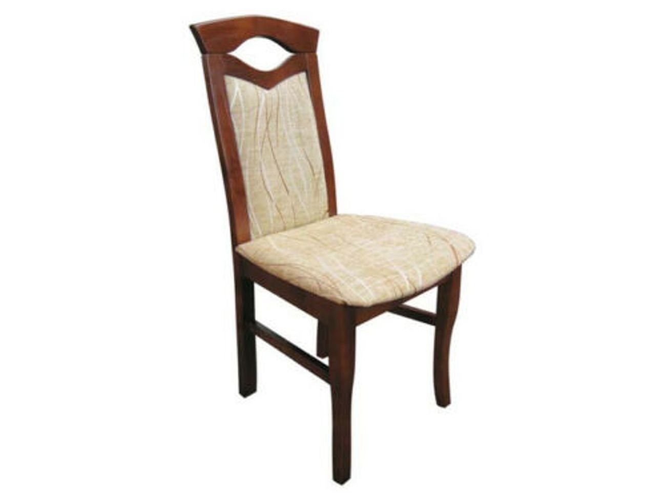 JVmoebel Esszimmerstuhl, Sessel Stuhl Design Holz Textil Polster Gastro Esszimmer Stoff Stühle