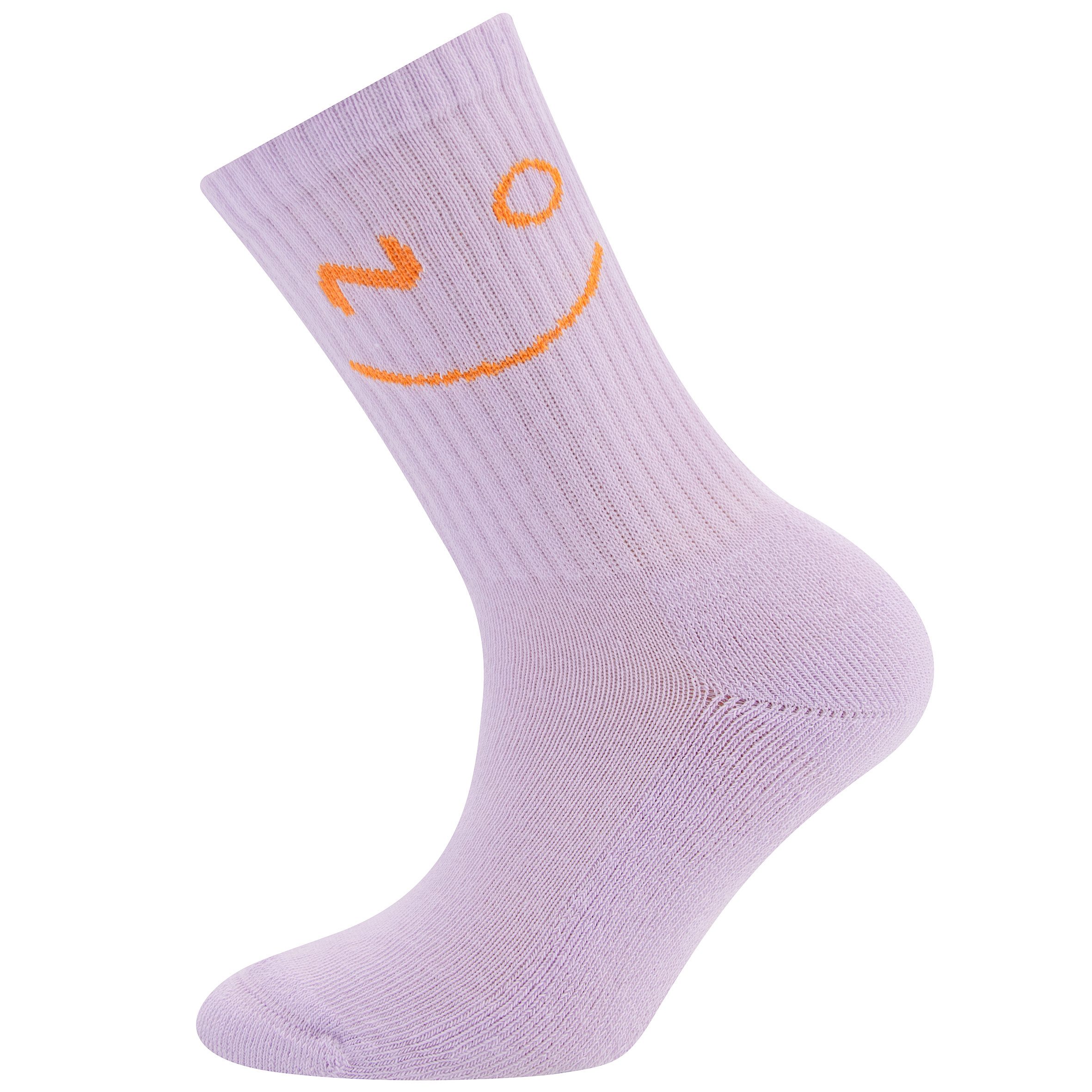 Ewers Tennissocken Ewers Socken mit Smiley-Motiv Jugendliche & Erwachsene