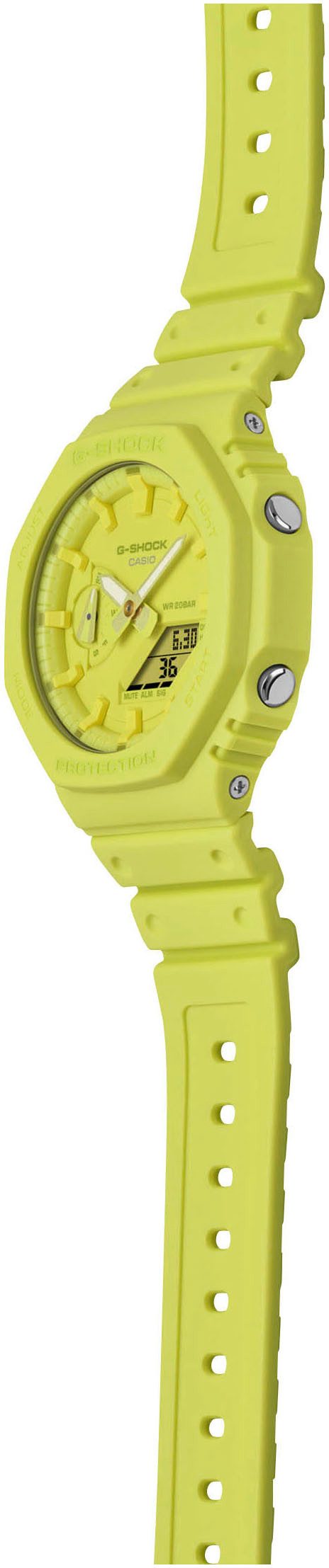CASIO G-SHOCK Chronograph GA-2100-9A9ER, Quarzuhr,Armbanduhr,Herrenuhr,digi günstig online kaufen