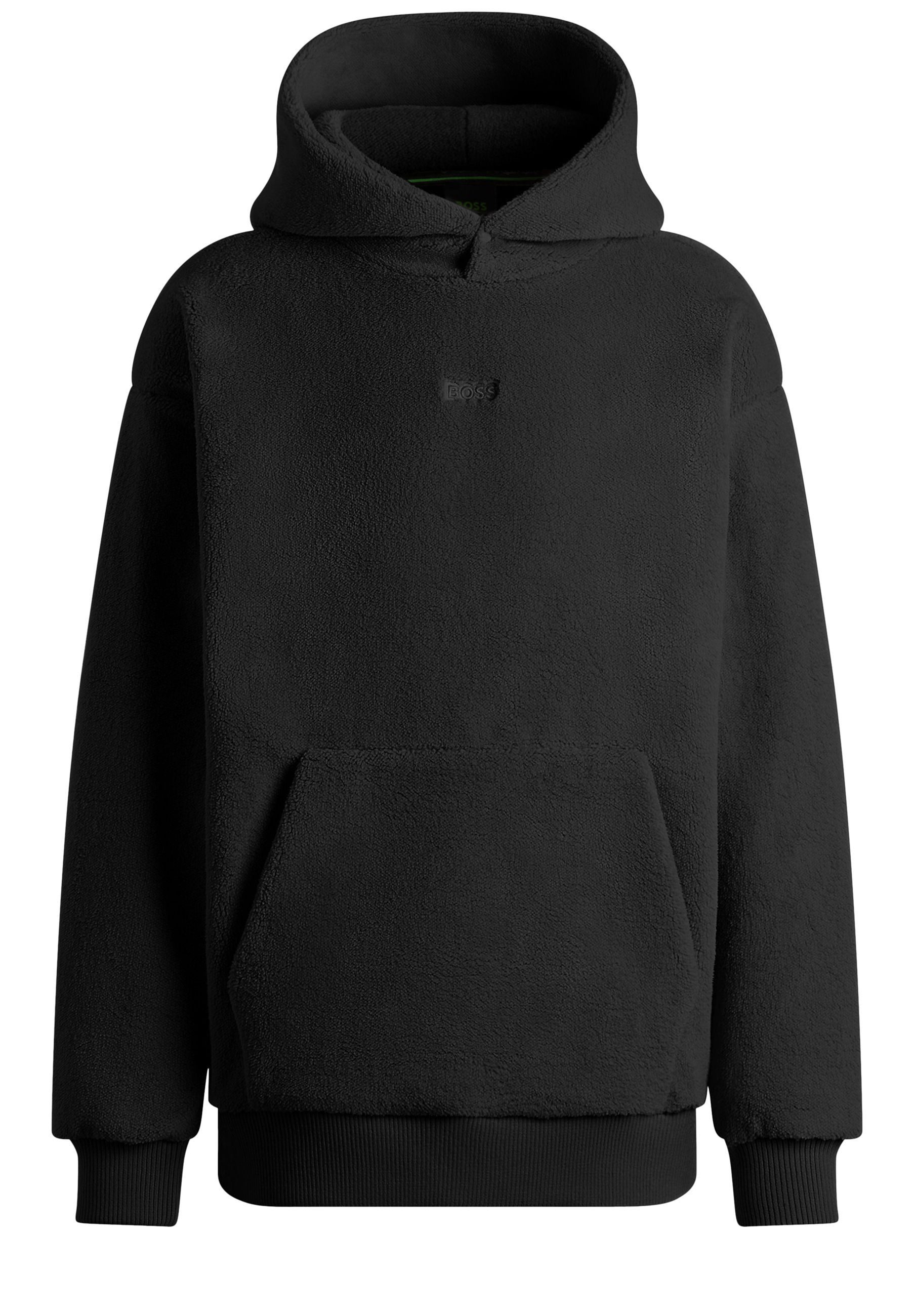 BOSS GREEN Hoodie Sly aus Teddy-Fleece (1-tlg)