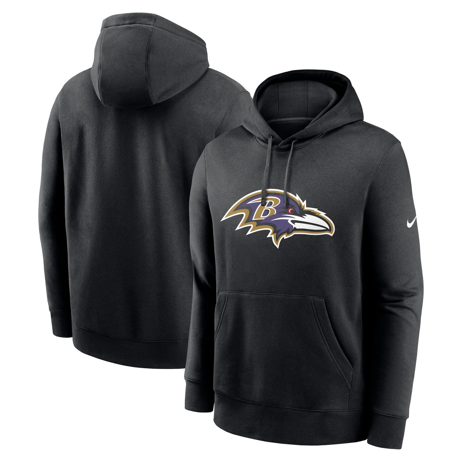 Nike Kapuzenpullover Nike Hoodie Baltimore Ravens Nike Club Logo
