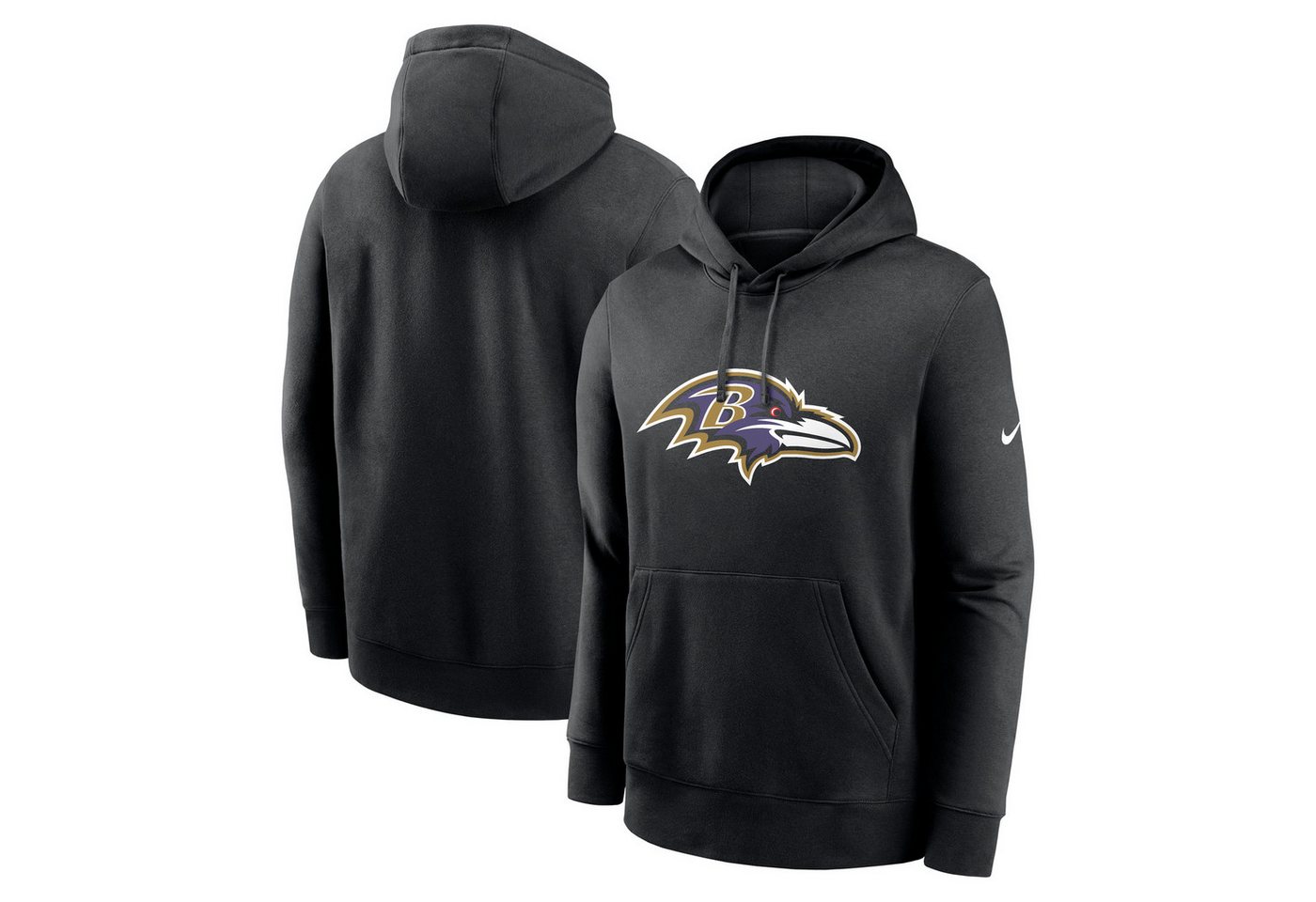 Nike Kapuzenpullover Nike Hoodie Baltimore Ravens Nike Club Logo