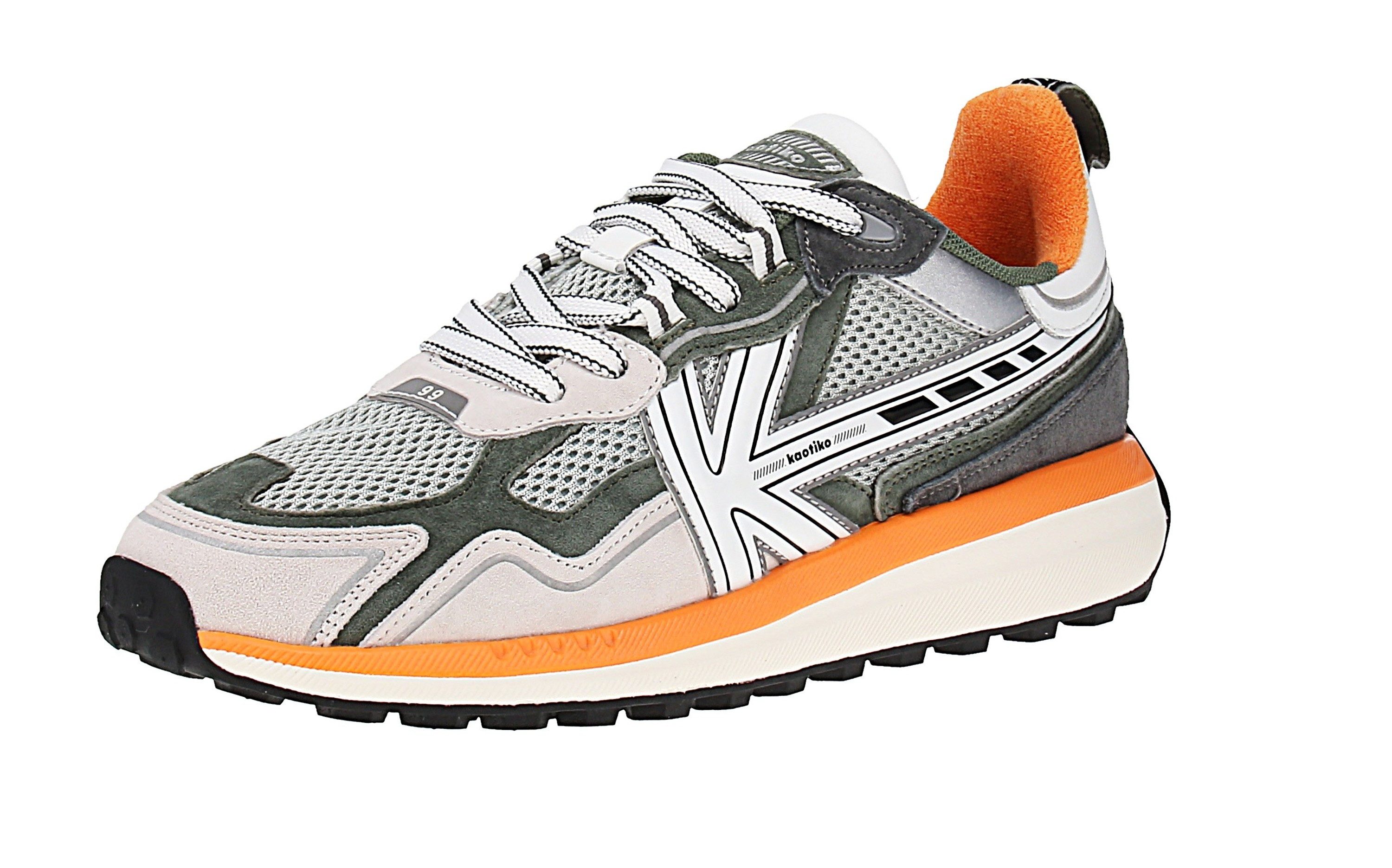 KAOTIKO Kaotiko AS003-02-2600 Vancouver - Herren Sneaker - Tech-Army-Green Sneaker