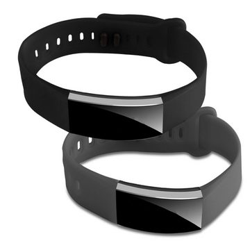 kwmobile Uhrenarmband 2x Sportarmband für Huawei Band 2 / Band 2 Pro, Armband TPU Silikon Set Fitnesstracker