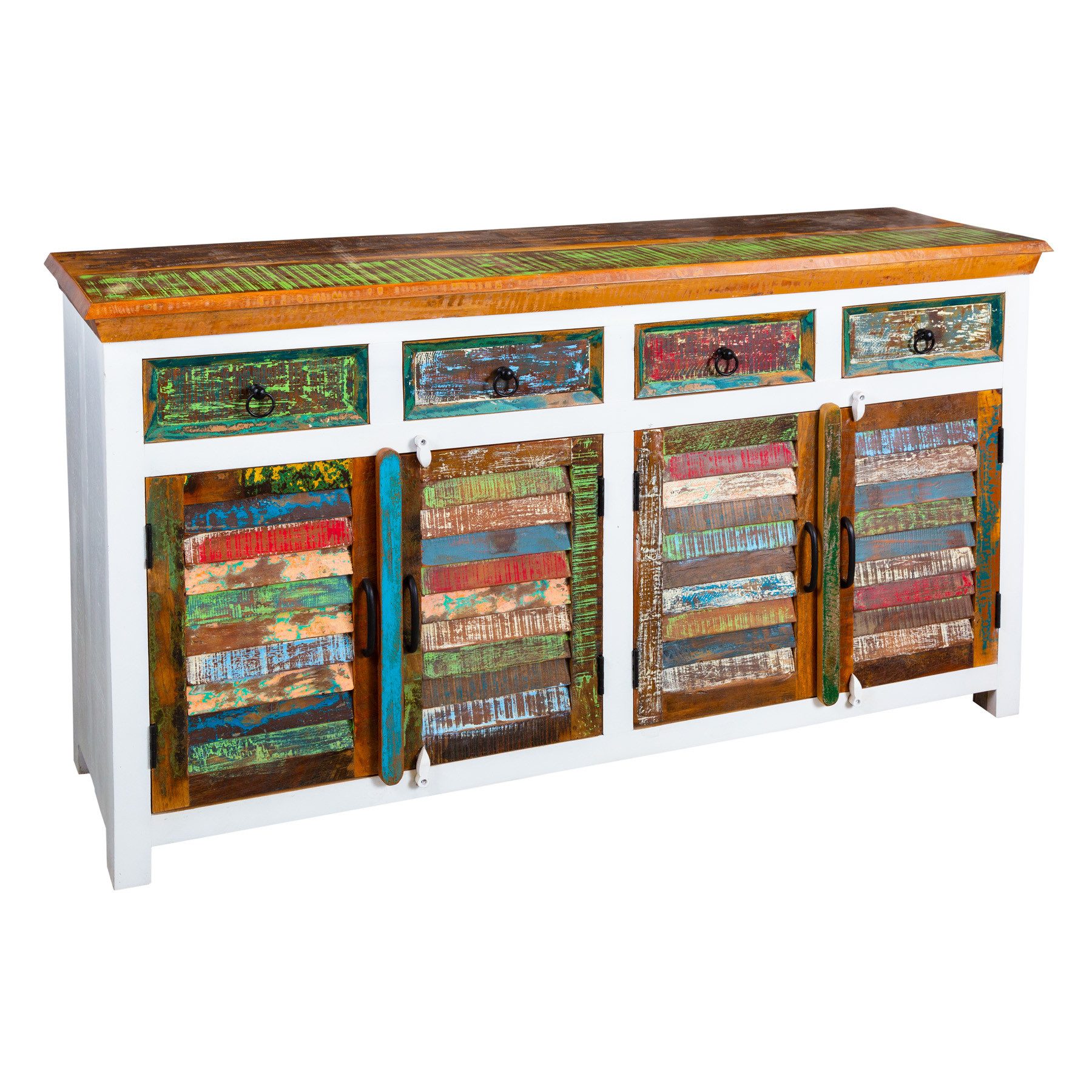 riess-ambiente Sideboard JAKARTA 160cm weiß / günstig online kaufen