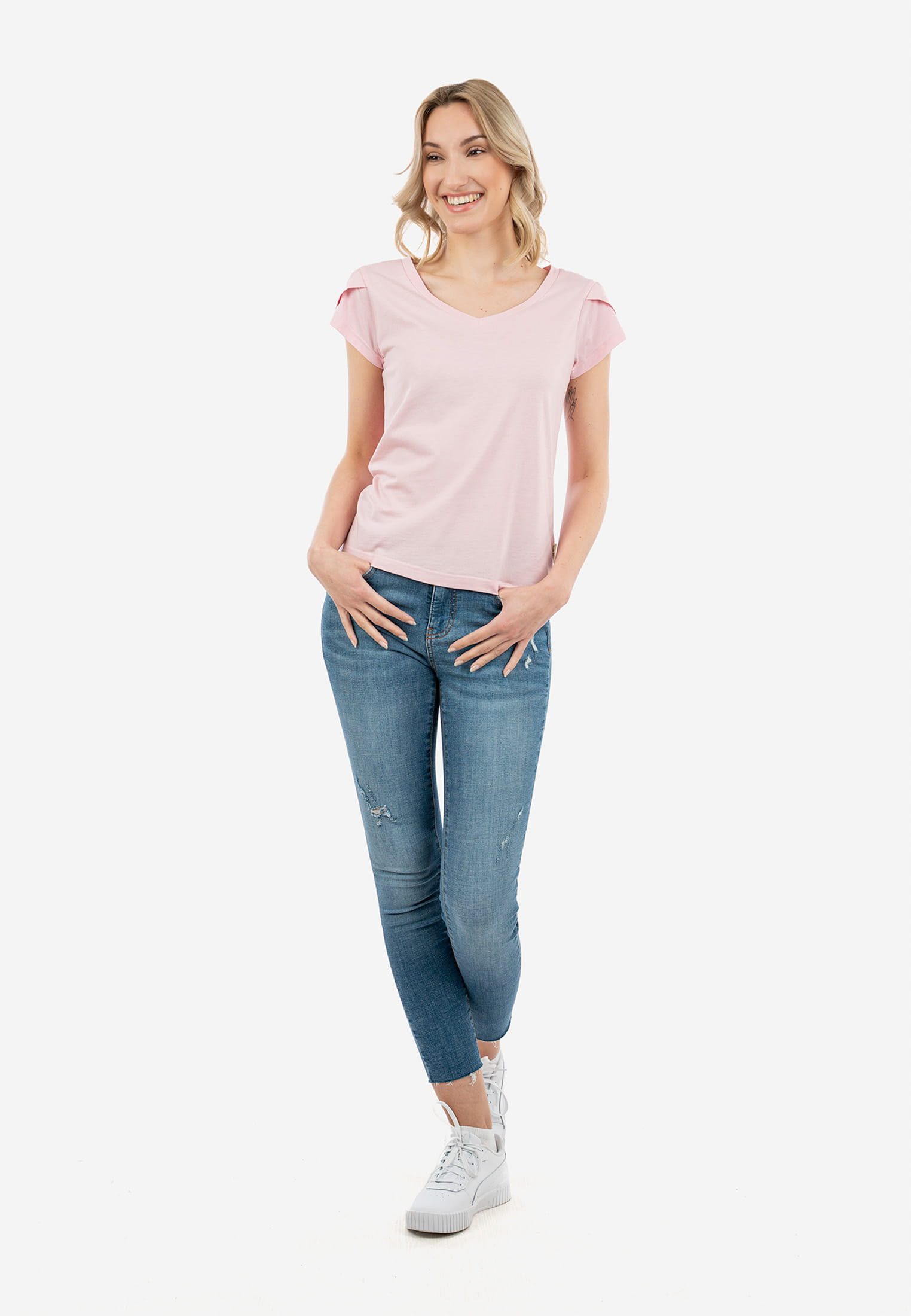 SURI FREY T-Shirt SFY Freyday (1-tlg) in Unifarbe günstig online kaufen