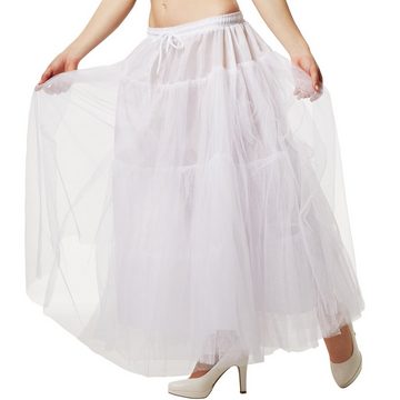 dressforfun Minirock Unterrock Tüll Petticoat