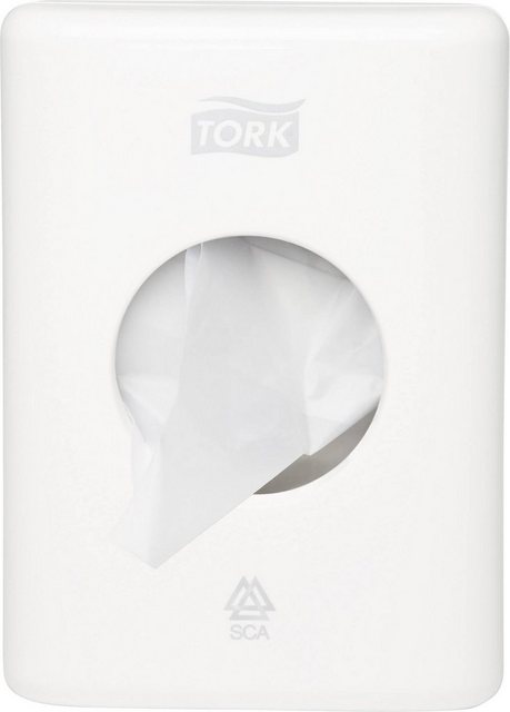 TORK Mülleimer „TORK 566000 Hygienebeutel-Spender Weiß 1 St.“