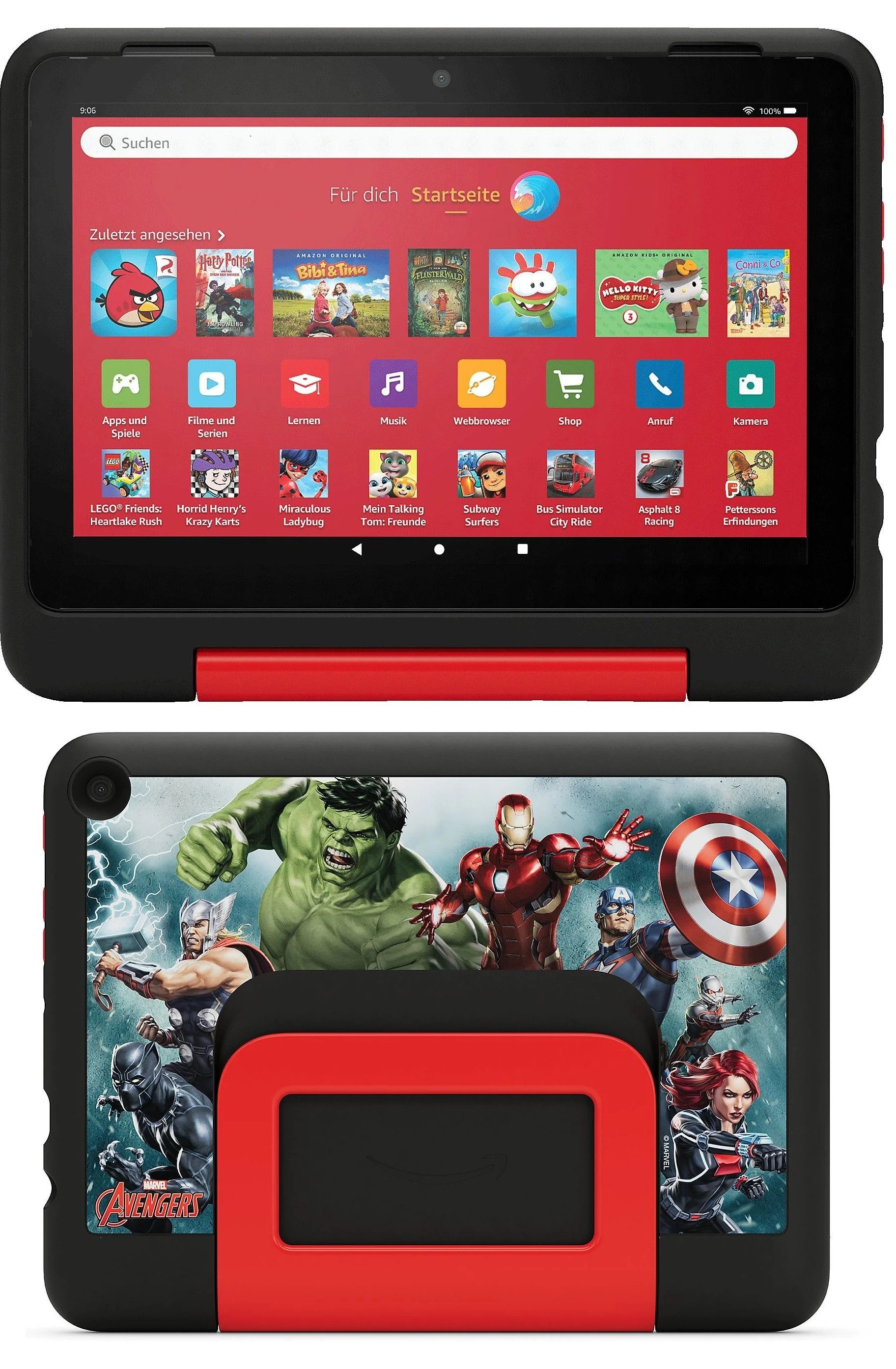 Fire HD 8 Kids Pro HD-Display, speziell für Kinder von 6 bis 12 Jahren Tablet (8", 32 GB, FireOS, Kindertablet Lerntablet)