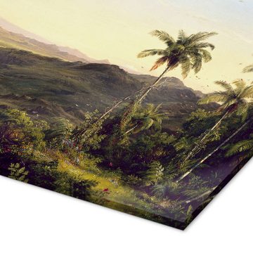 Posterlounge Acrylglasbild Frederic Edwin Church, Cotopaxi, Malerei