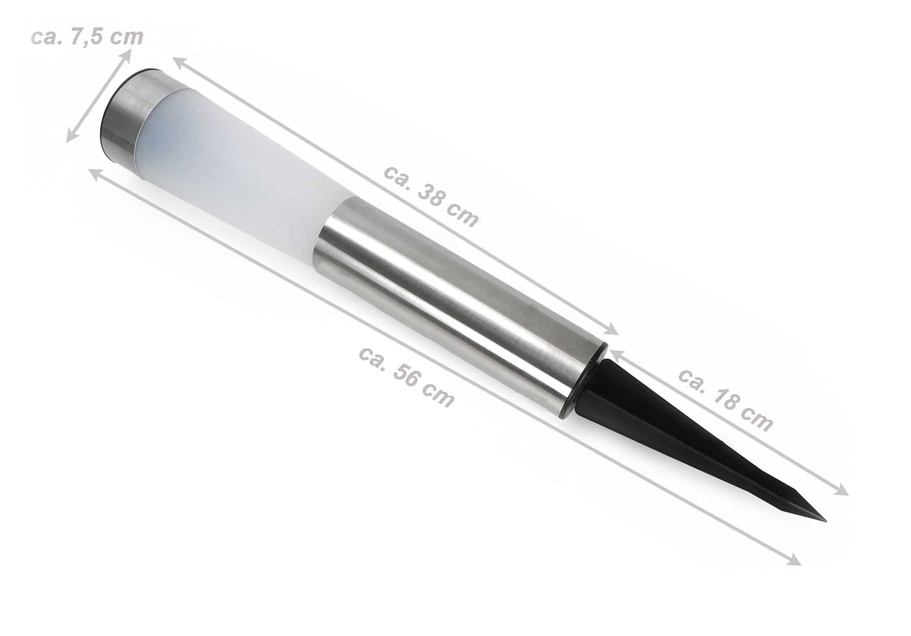 Grundig LED Solarleuchte Solar Gartenleuchte, Dämmerungsautomatik, günstig online kaufen